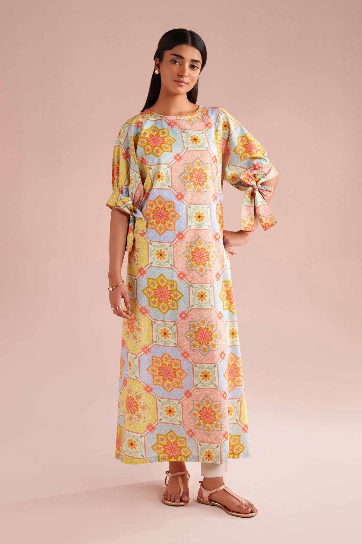 Printed Dress - AS26-19