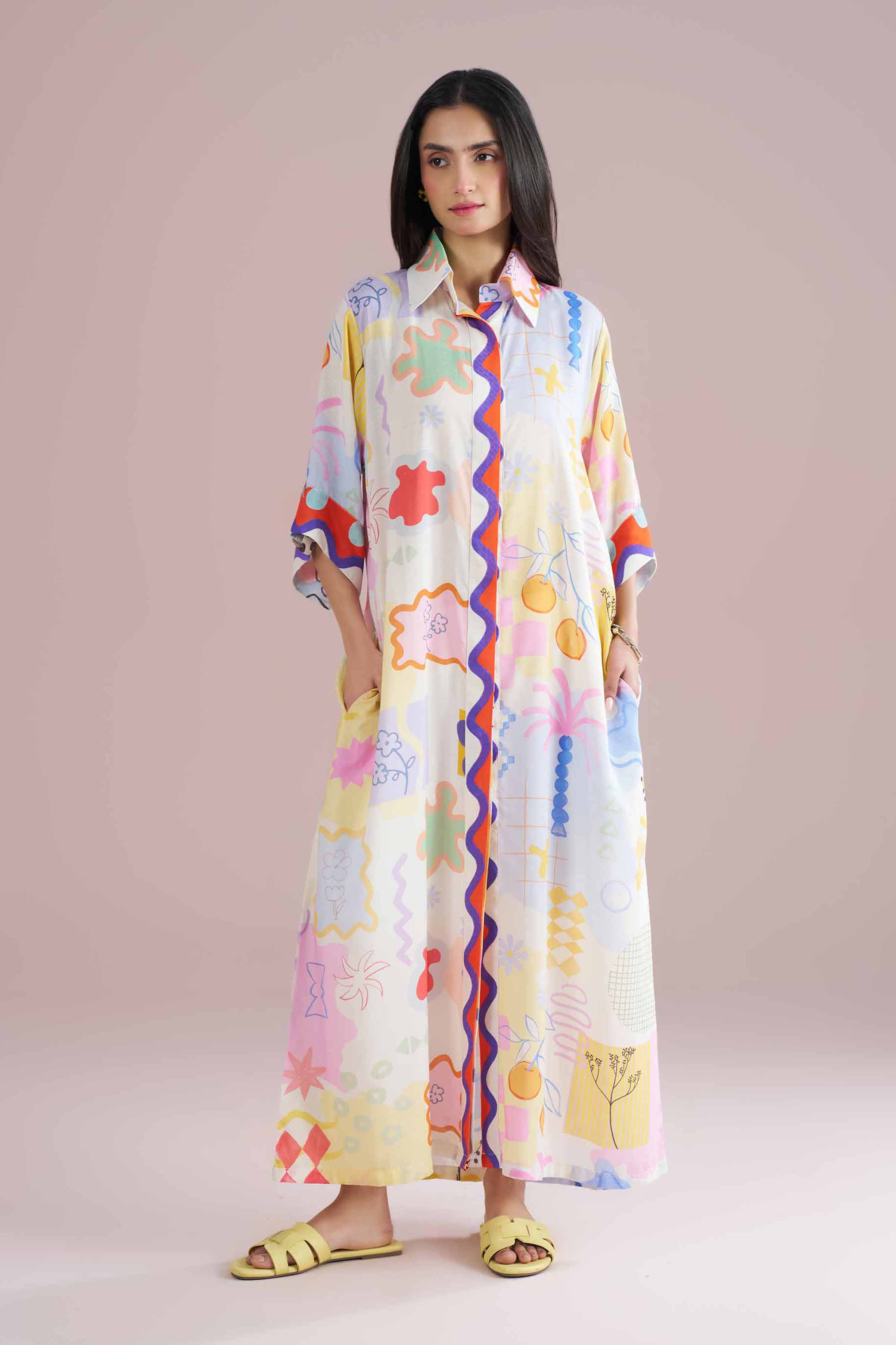 Printed Dress - AS26-37