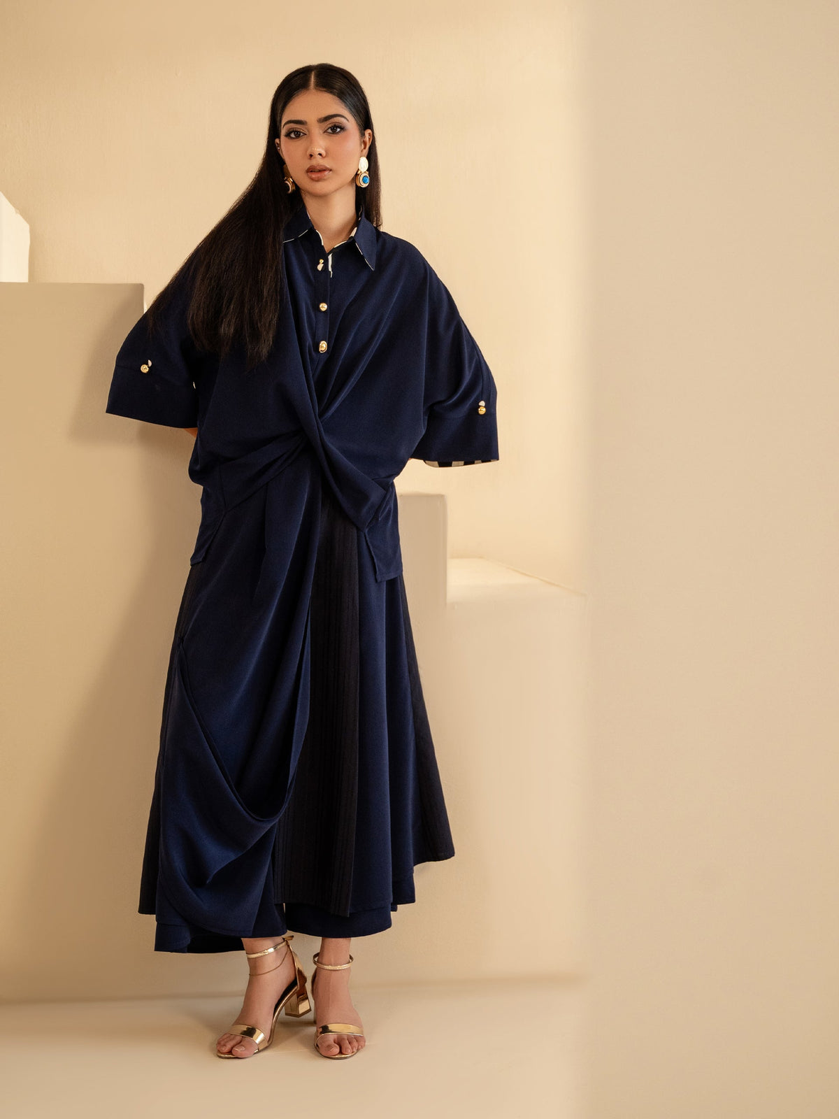 Livia - Navy Blue