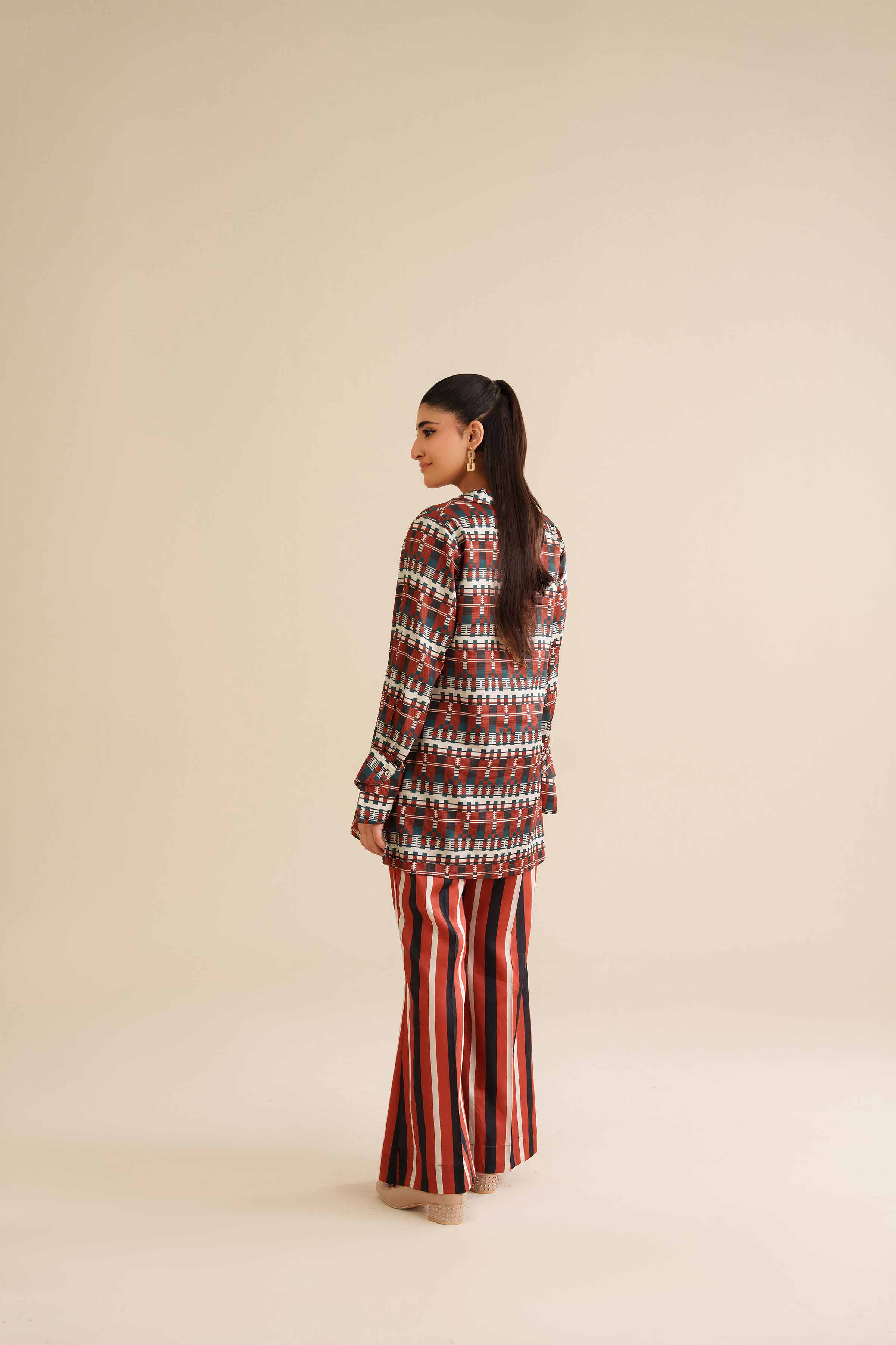 2 Piece - Printed Suit - AW25-13