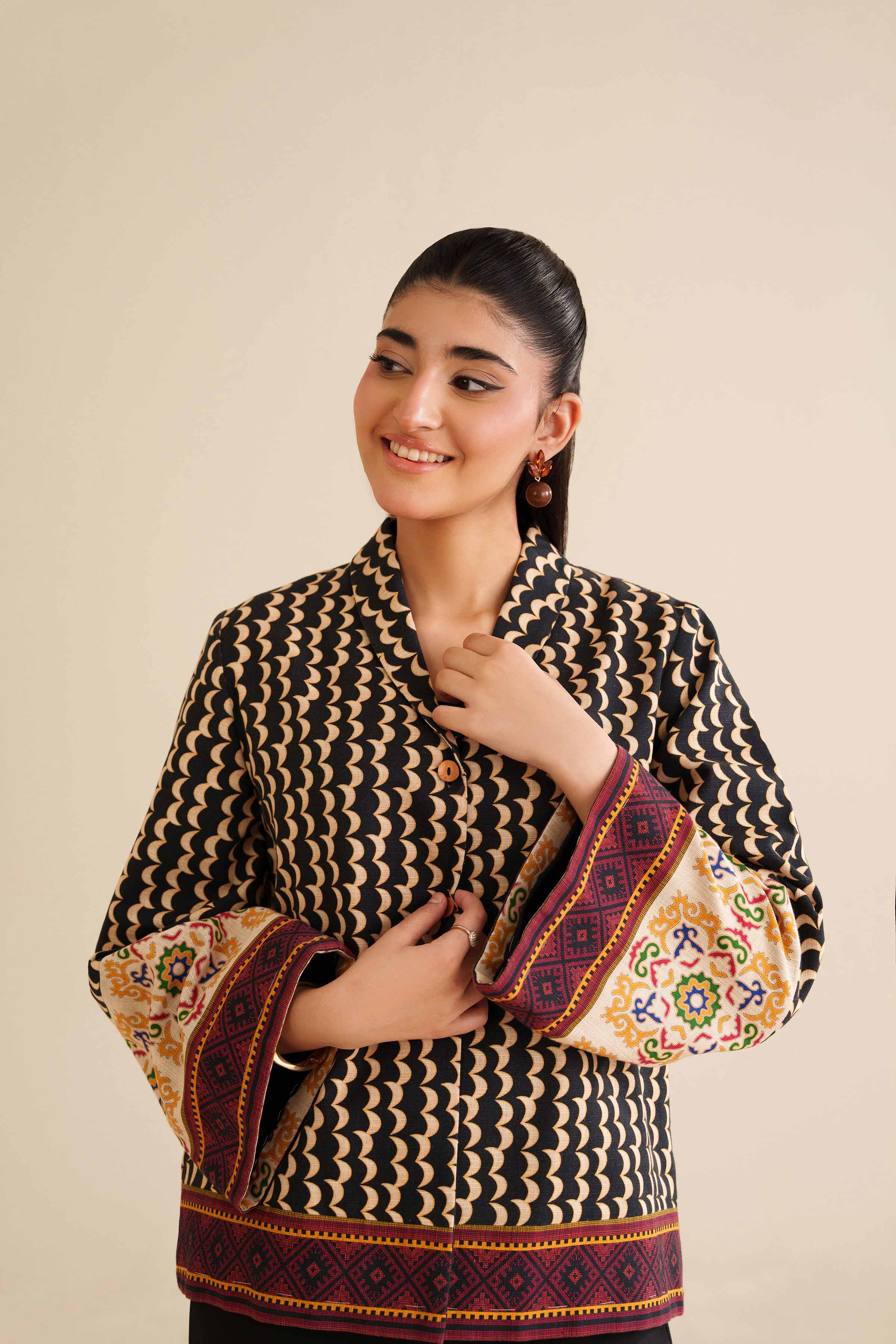 Printed Jacket - AW25-19