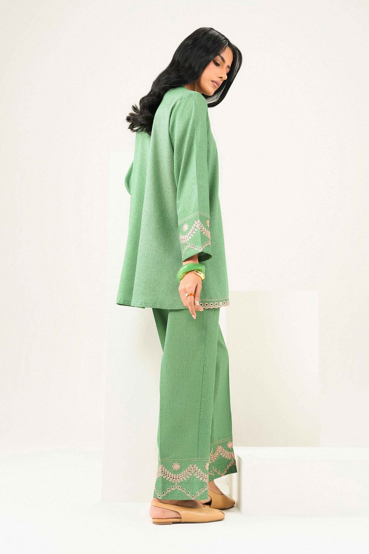 2 Piece - Embroidered Suit - AW25-31