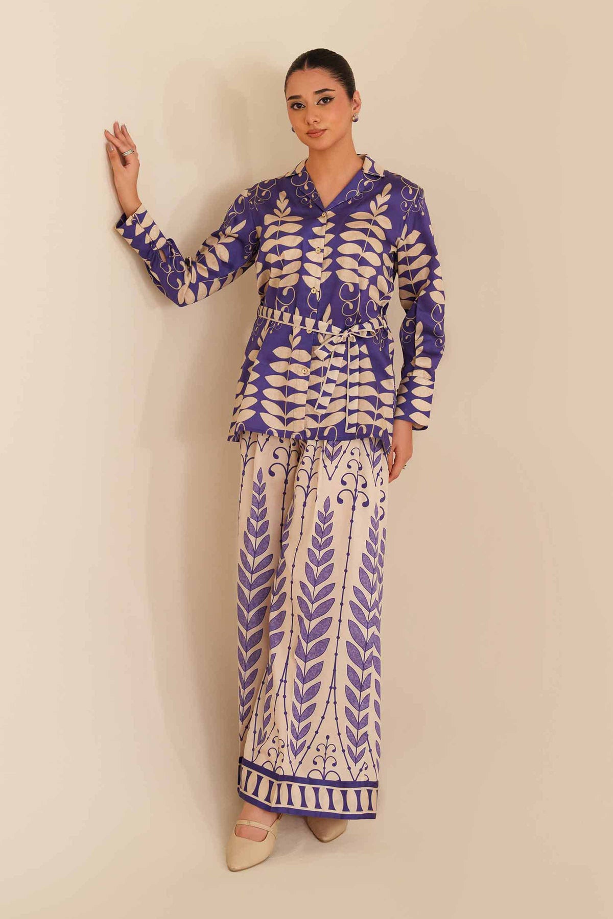 2 Piece - Printed Suit - AW25-39