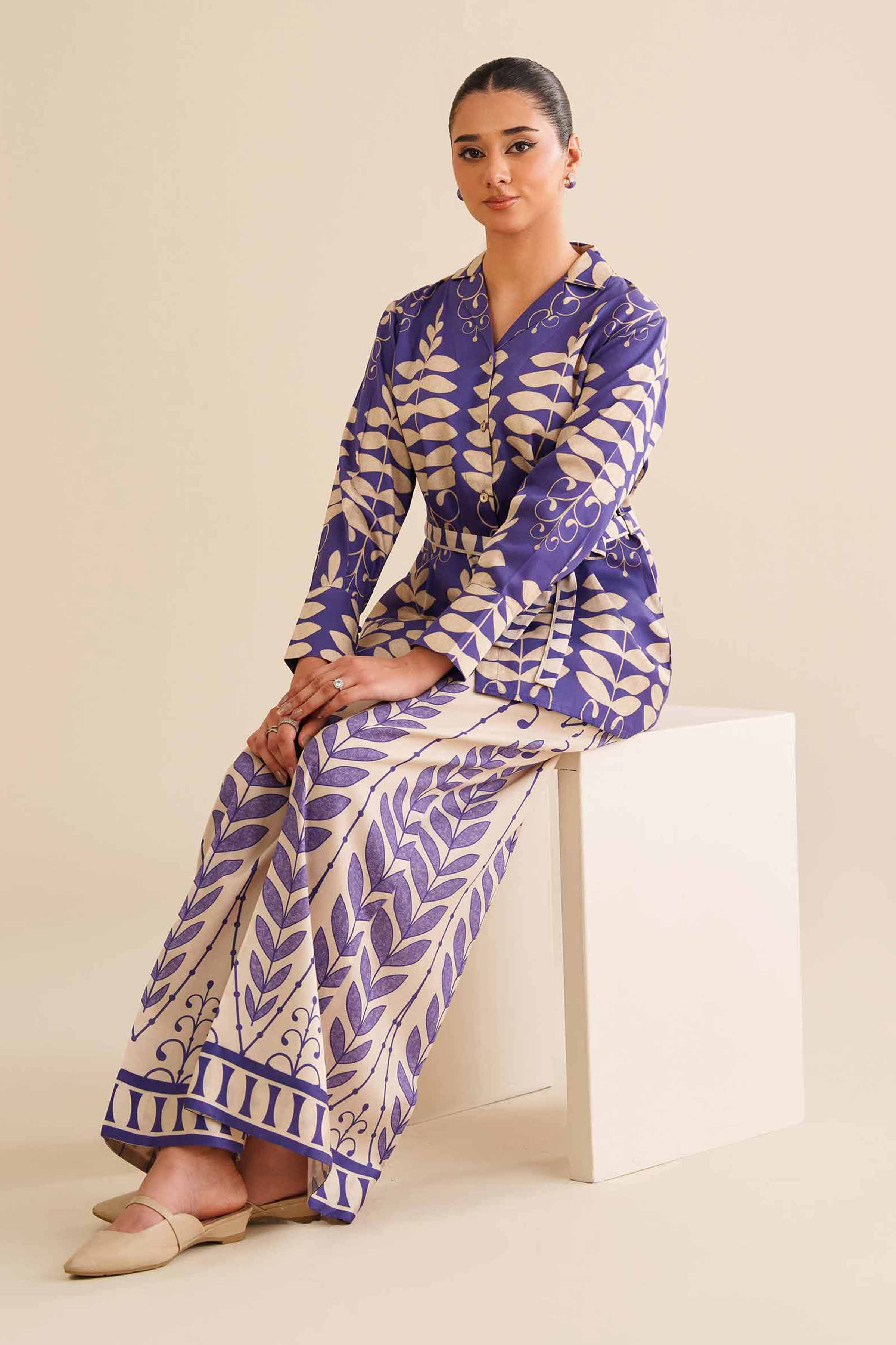 2 Piece - Printed Suit - AW25-39