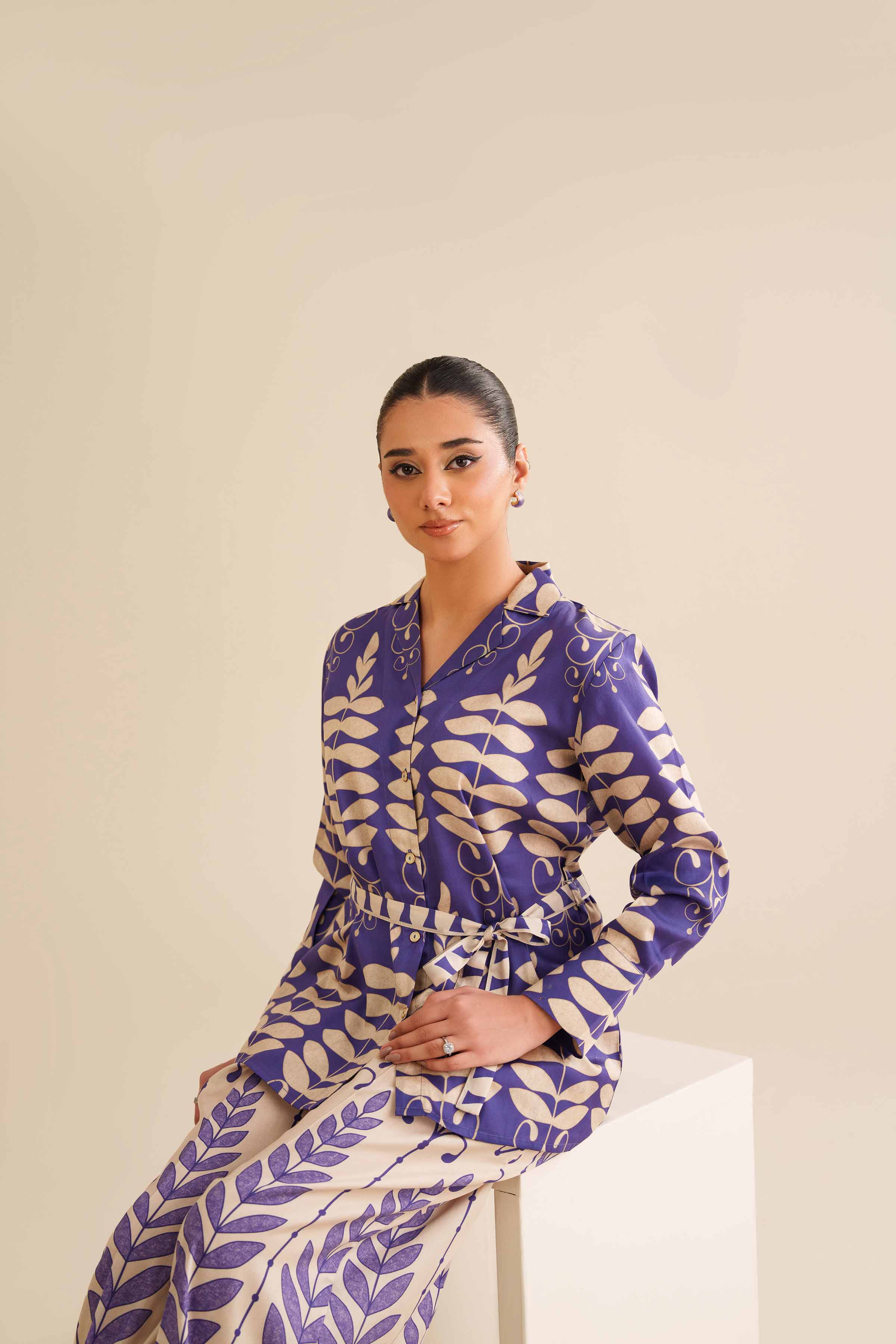 2 Piece - Printed Suit - AW25-39