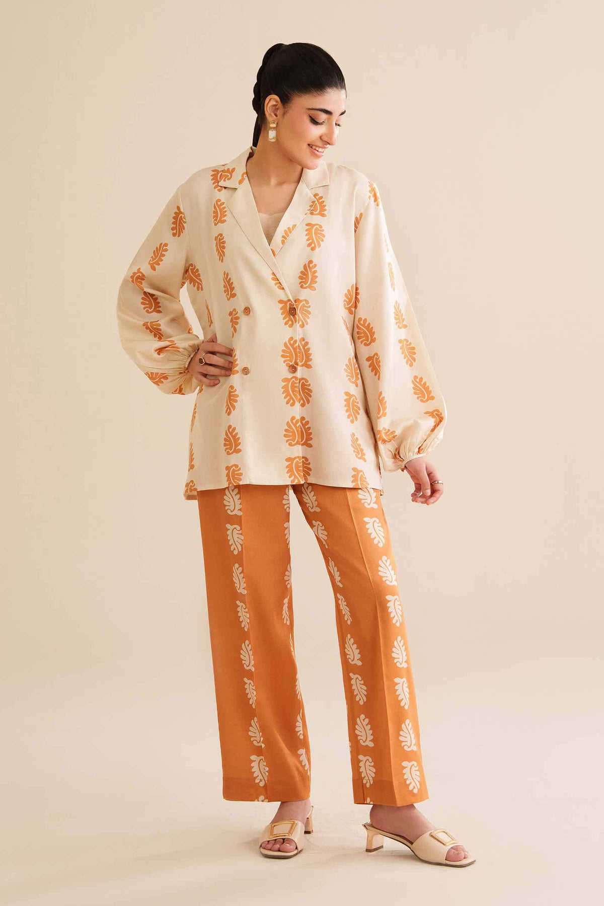 2 Piece - Printed Suit - AW25-40