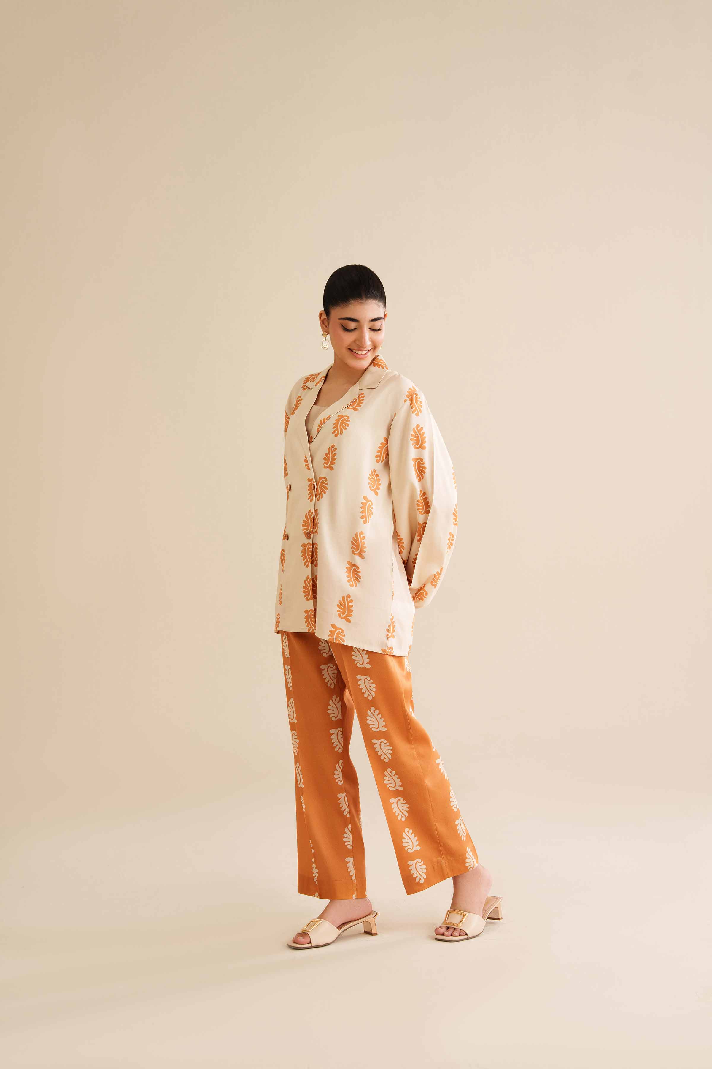 2 Piece - Printed Suit - AW25-40