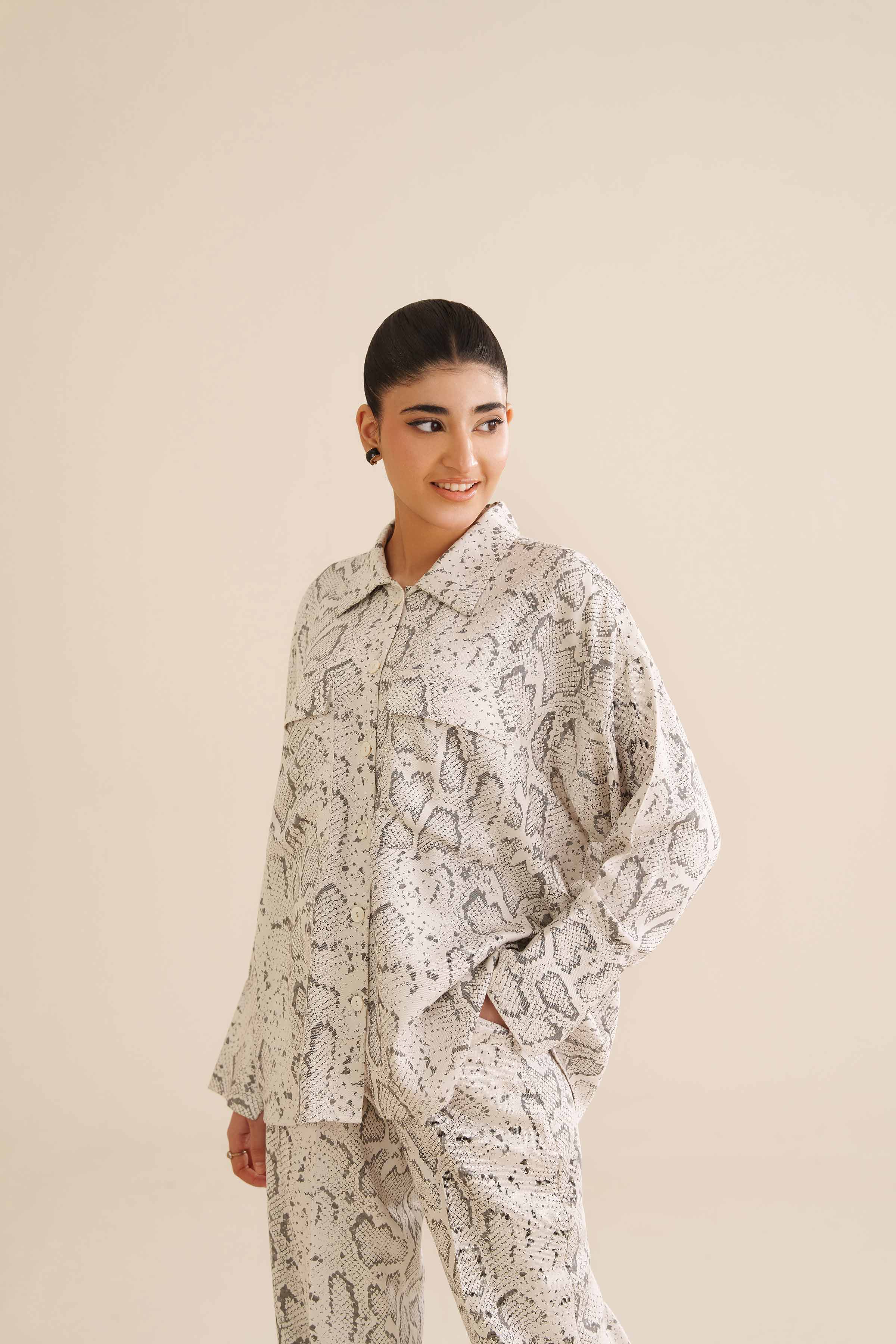 2 Piece - Printed Suit - AW25-43