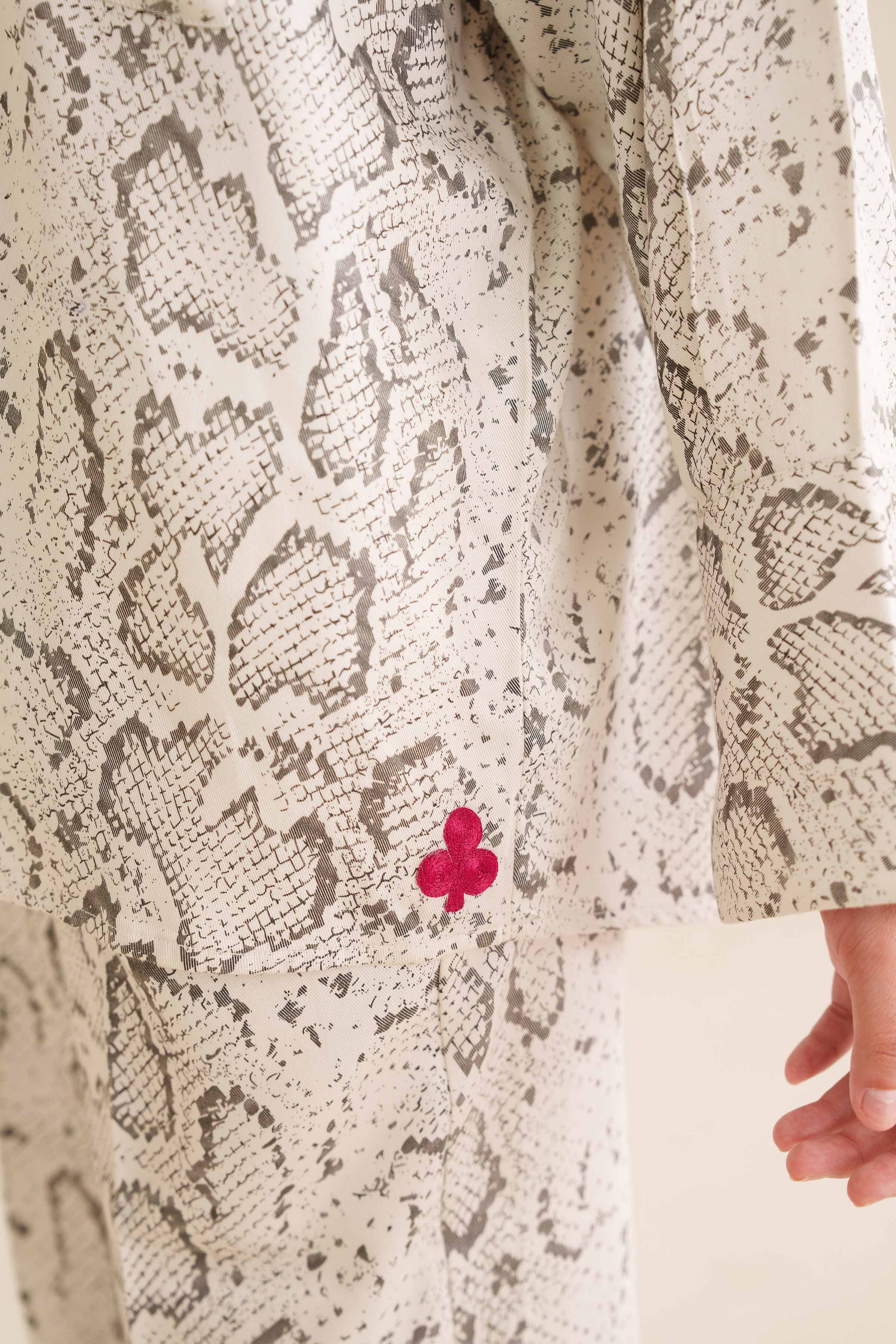 2 Piece - Printed Suit - AW25-43