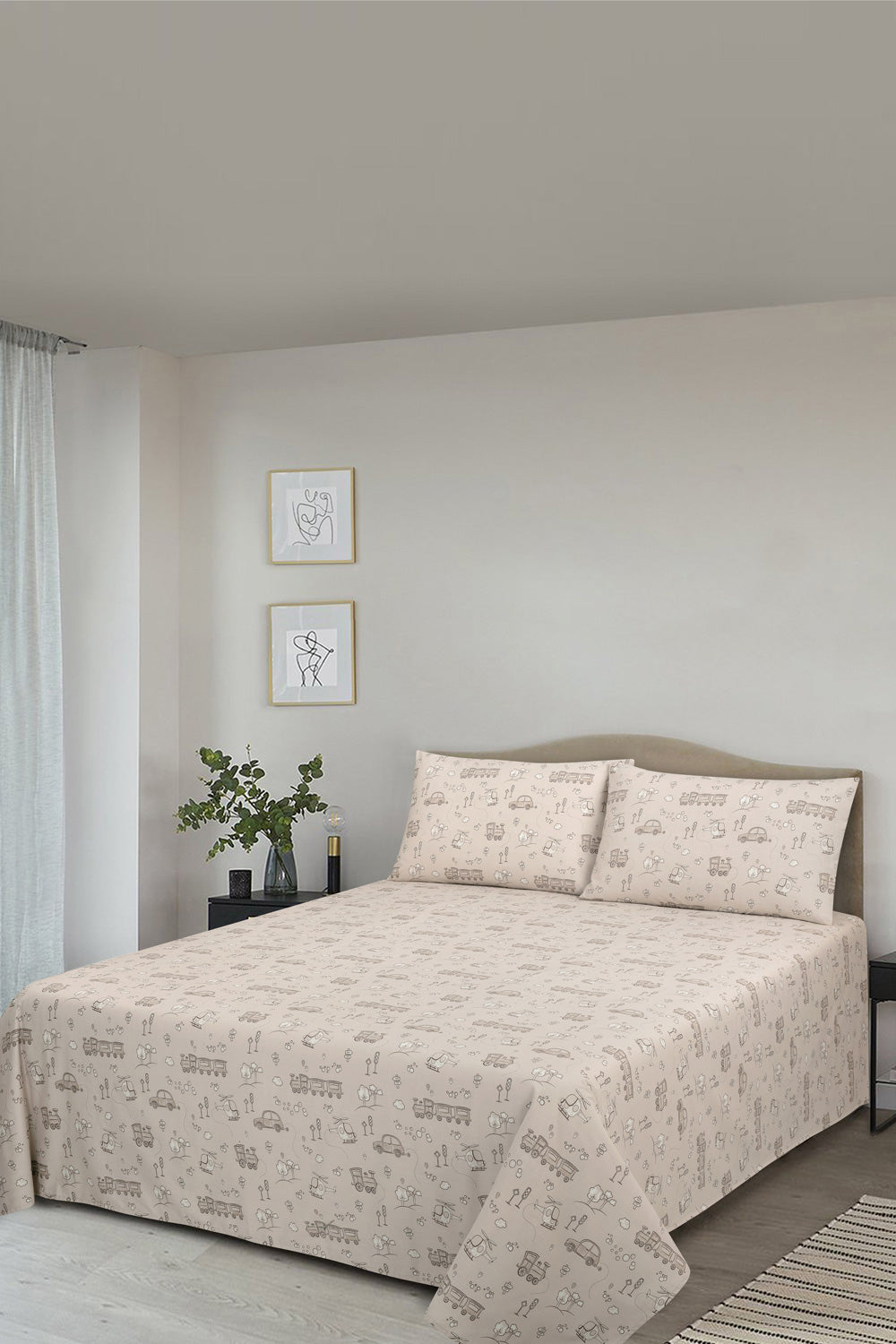 Aw25-Ks-008 Bed Sheet Set