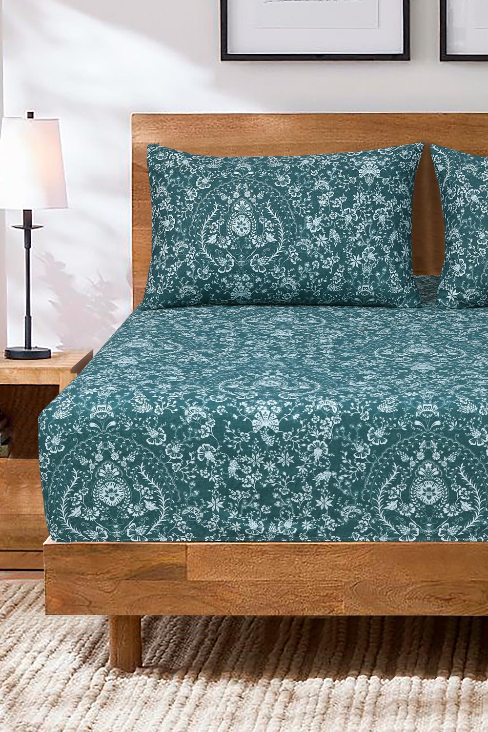 Printed Fitted Sheet Set