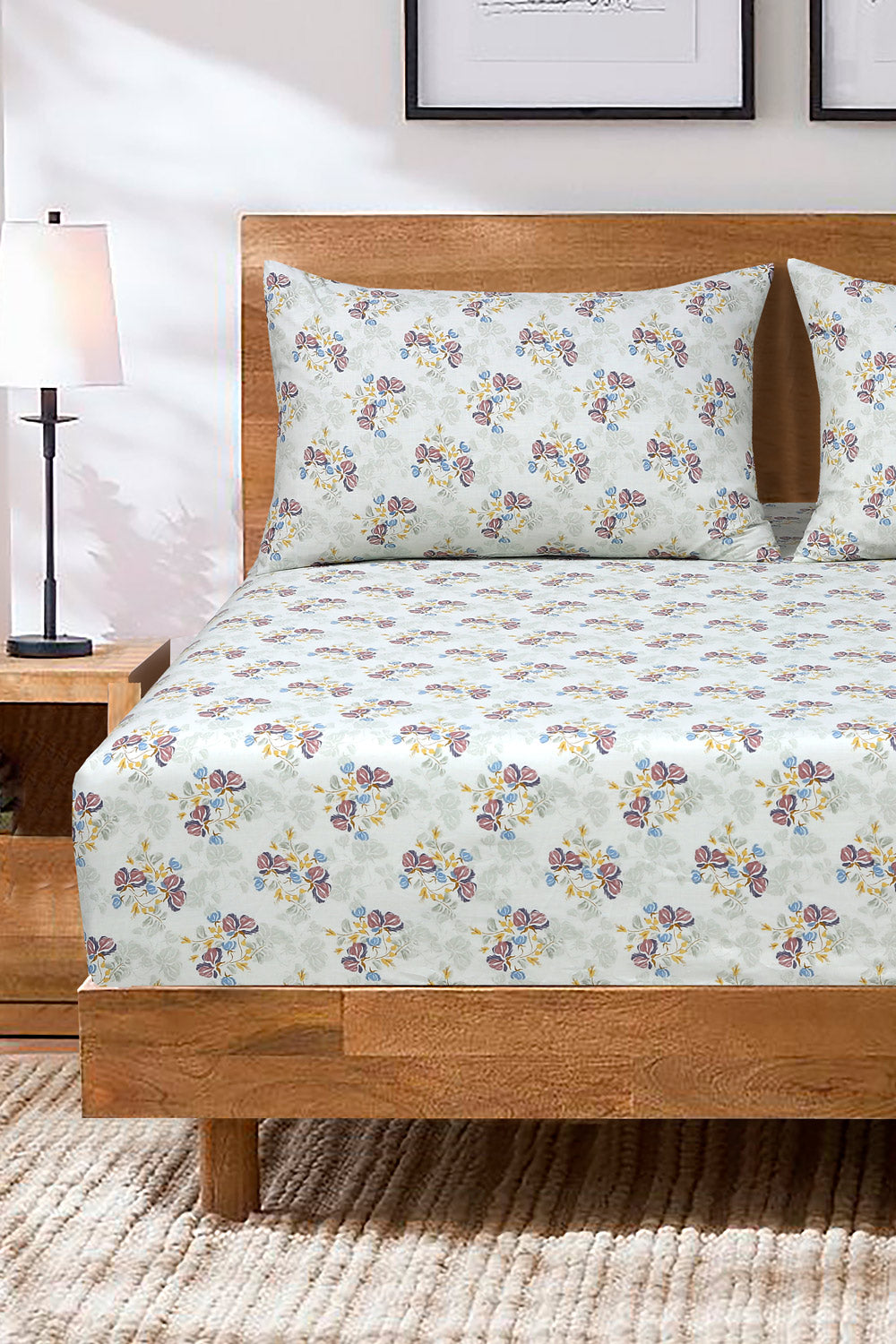 Printed Fitted Sheet Set