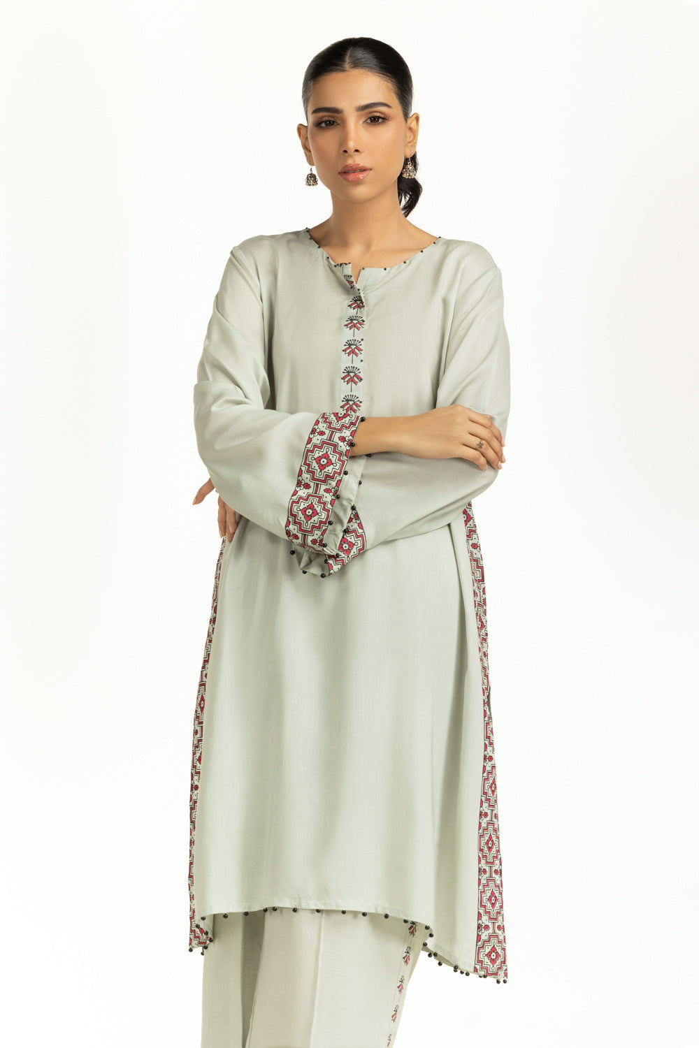 Arabic Linen Block Printed Co-Ord Set