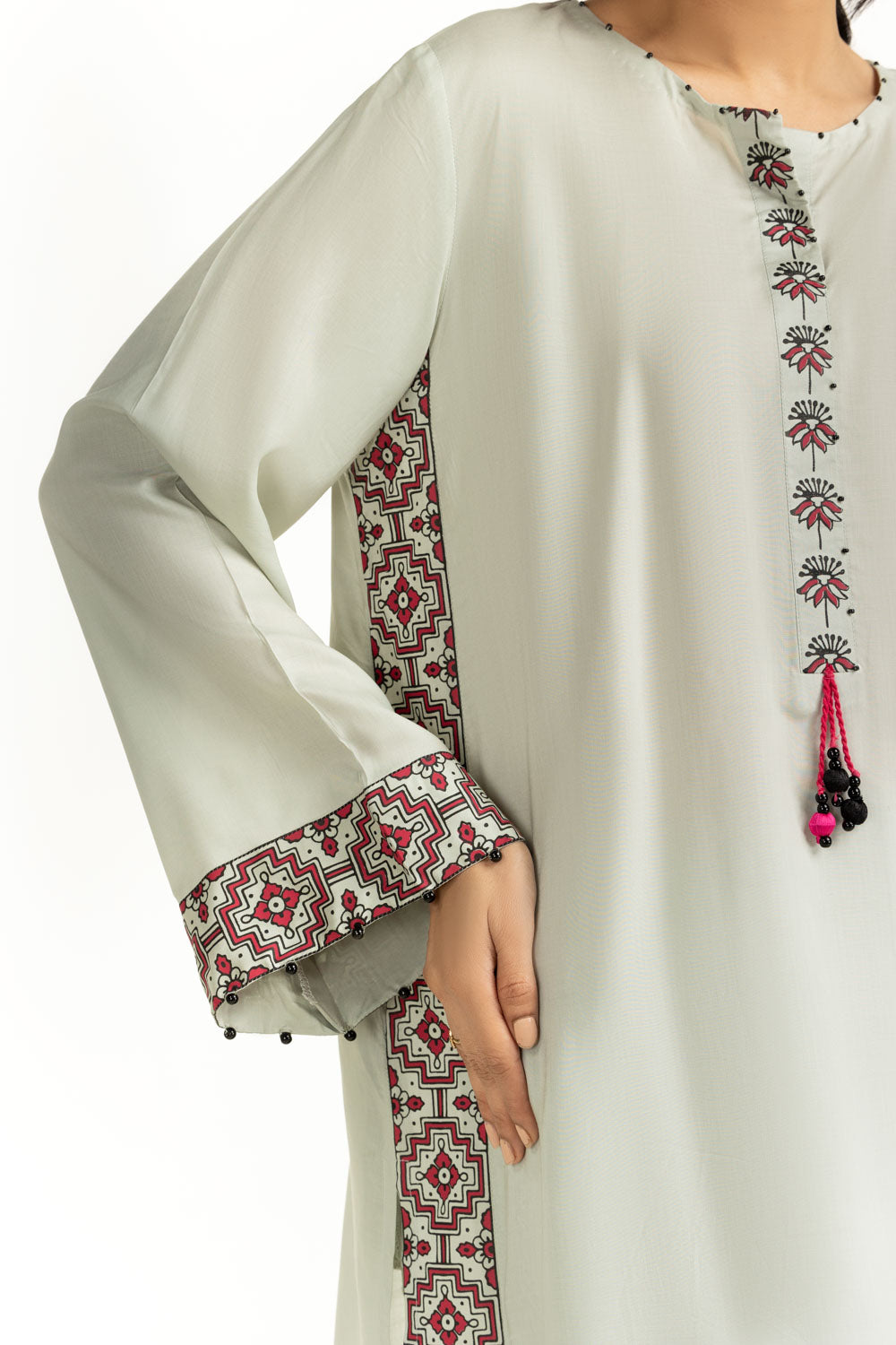 Arabic Linen Block Printed Co-Ord Set