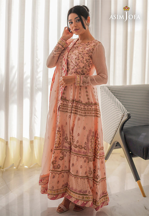 AJM-04 EMBROIDERED CHIFFON 3 PCS