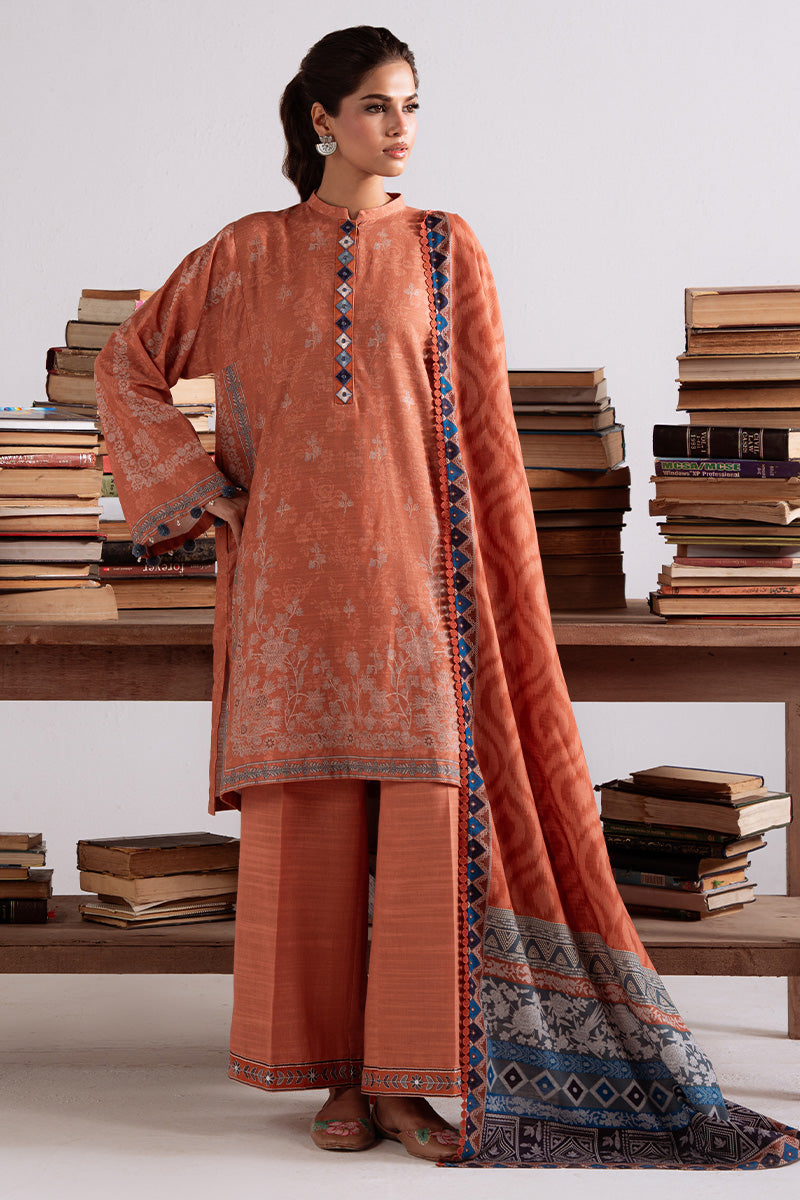 AMBER MIRAGE-3PC KHADDAR PRINTED