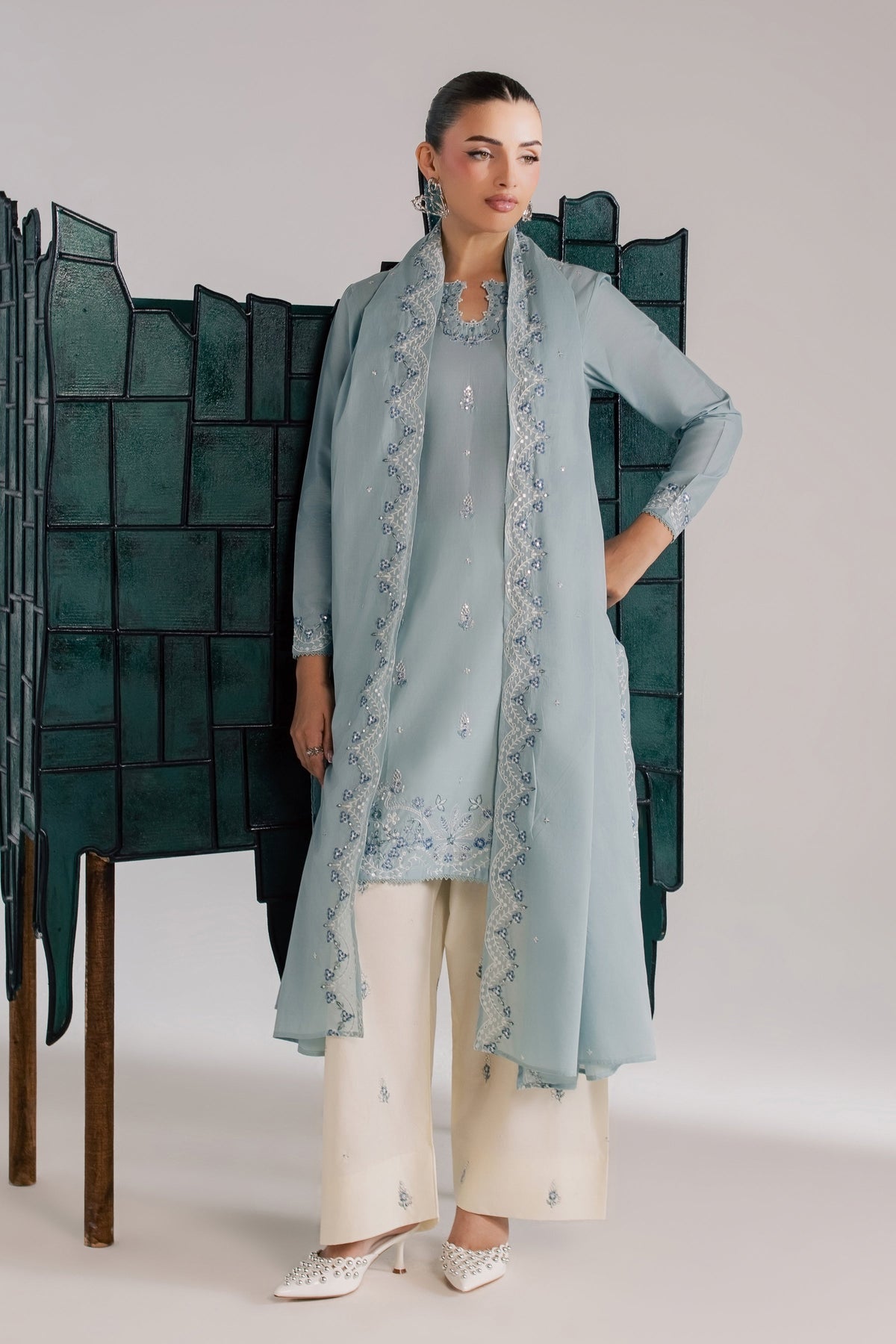 Astola 3Pc - Luxury Embroidered Lawn