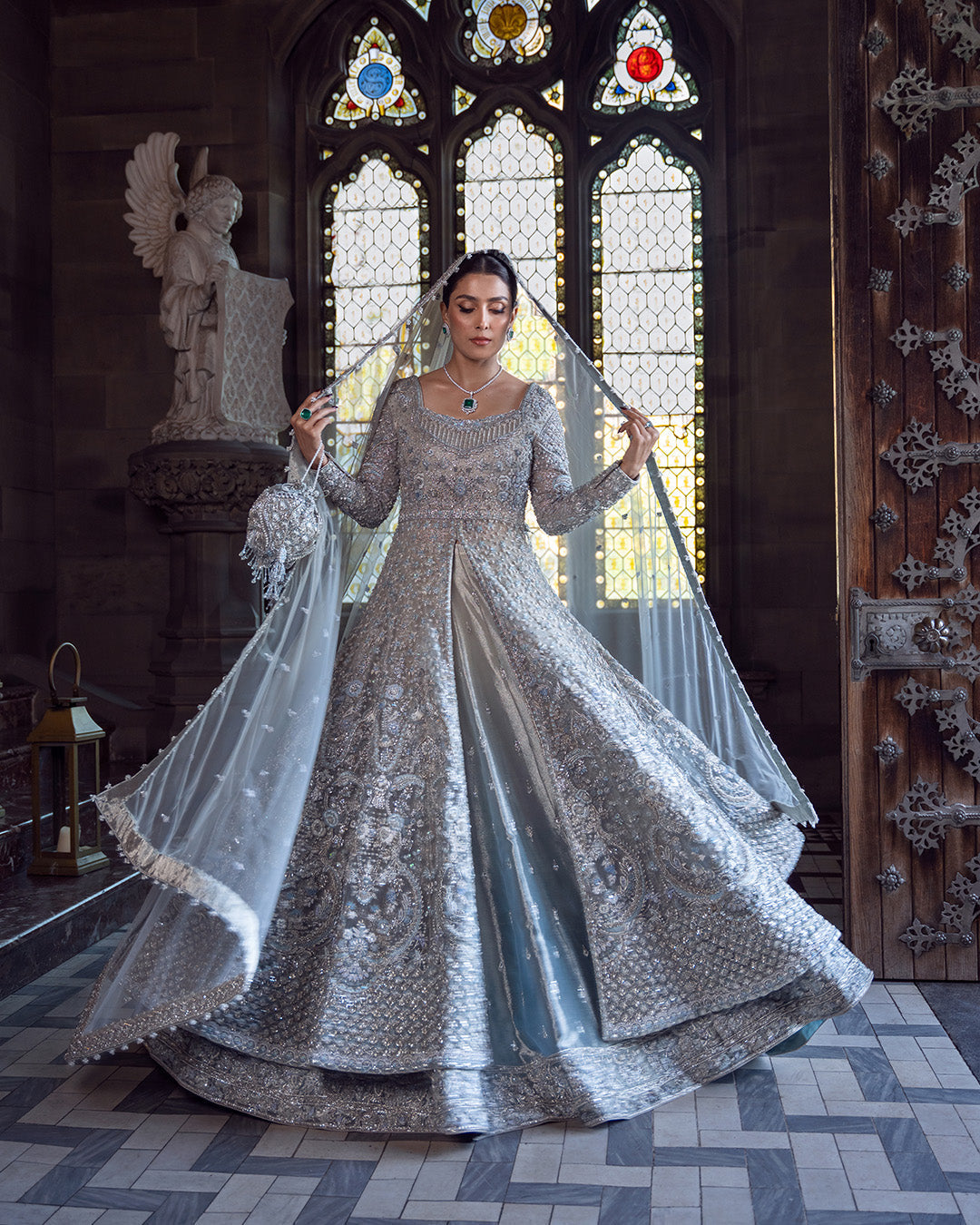 Faiza Saqlain – Ayana Style (Ice Blue)