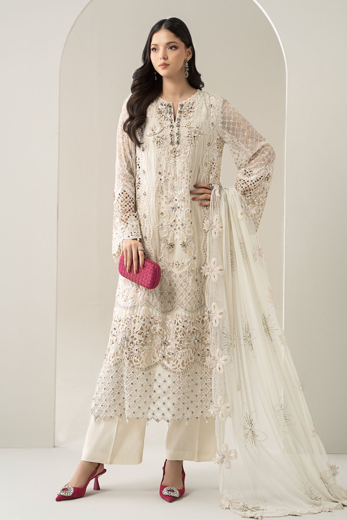 BDS-3007 Off White Style | Made by MAIRAZ