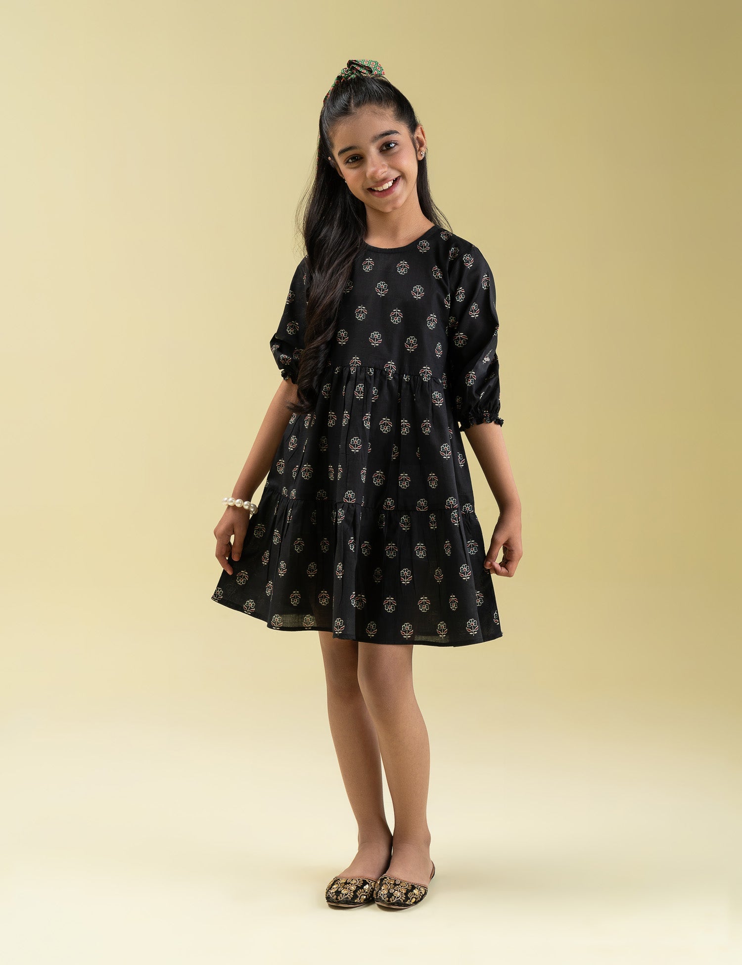 FLORAL PRINTED DRESS
