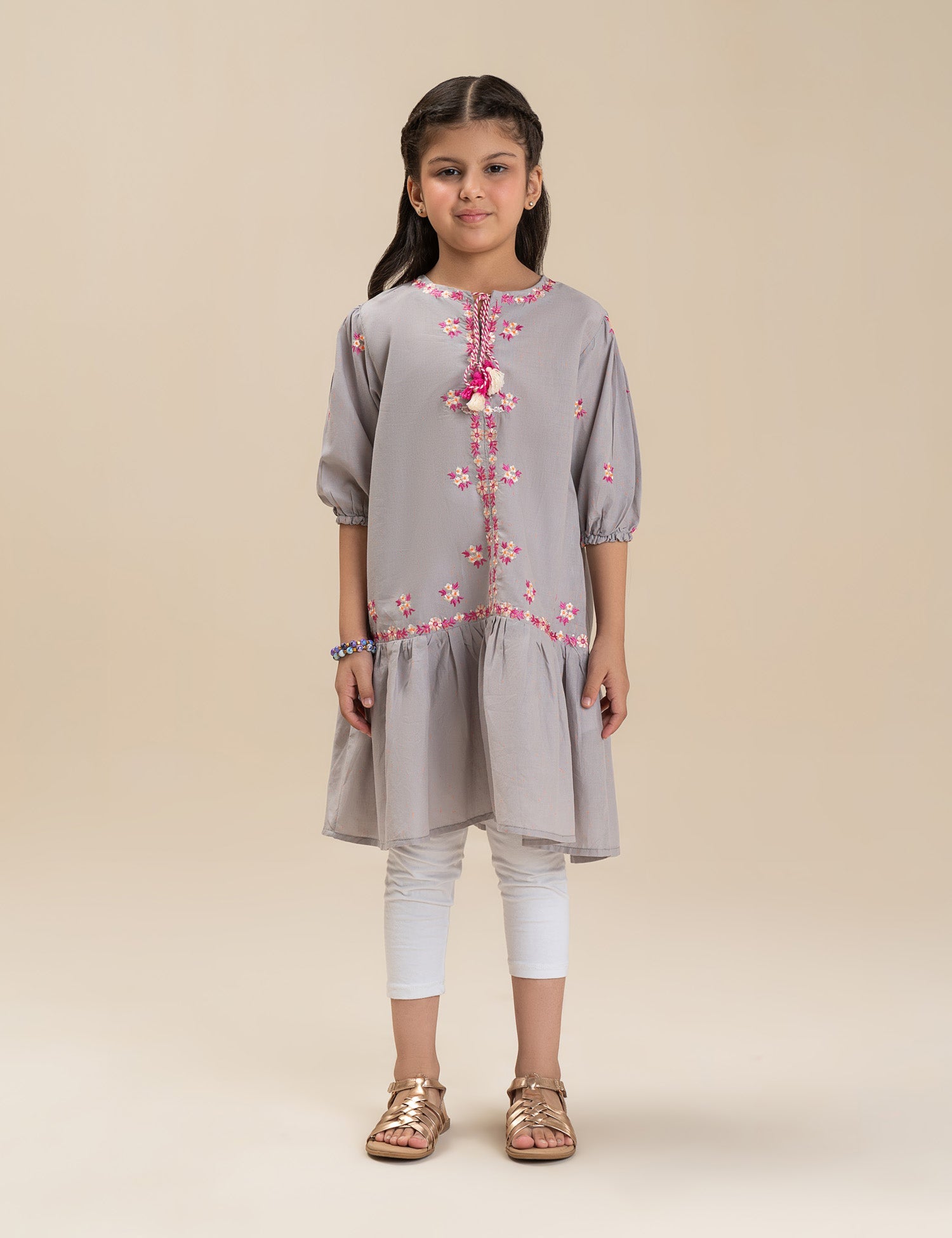 EMBROIDERED DRESS