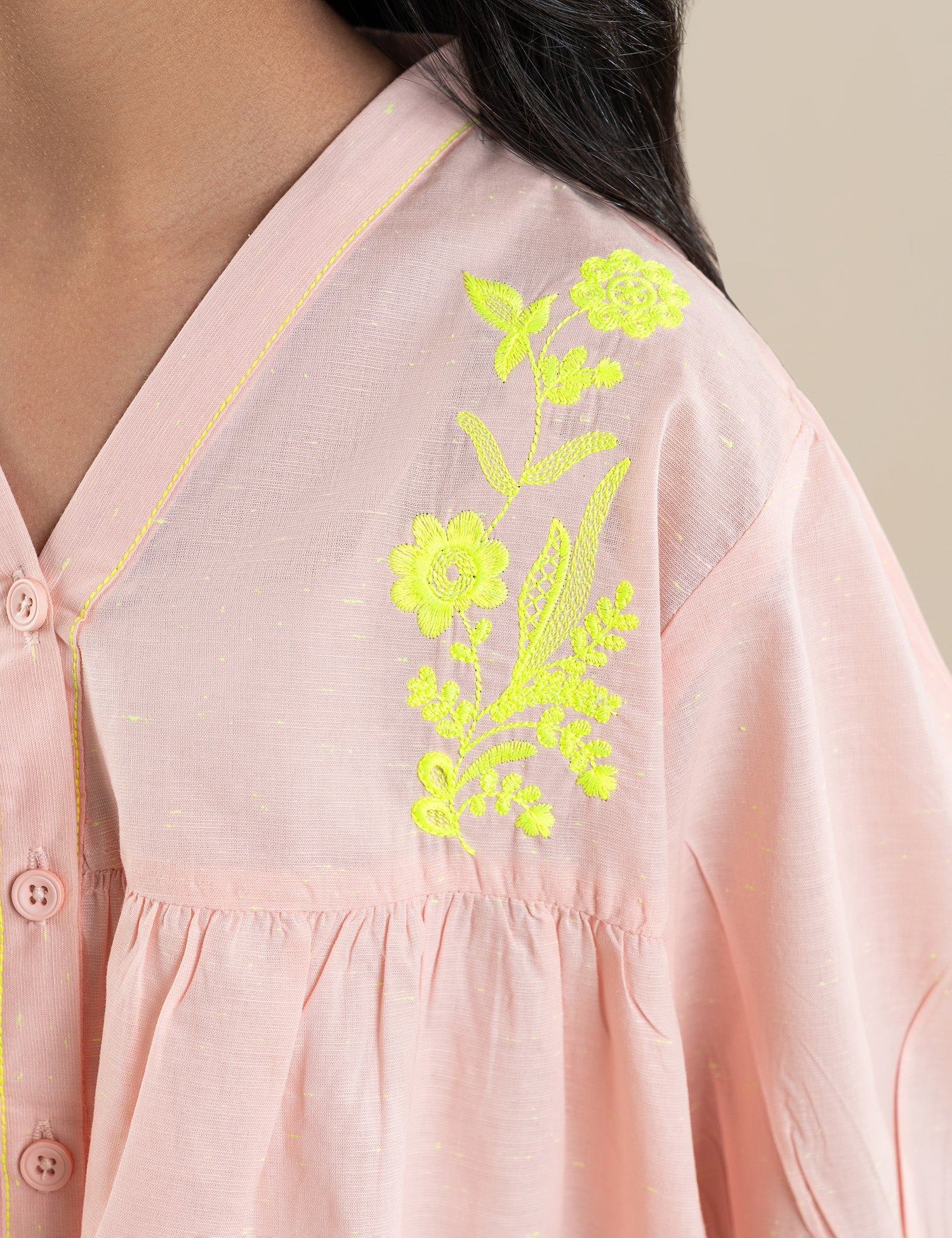 2 PIECE EMBROIDERED SUIT