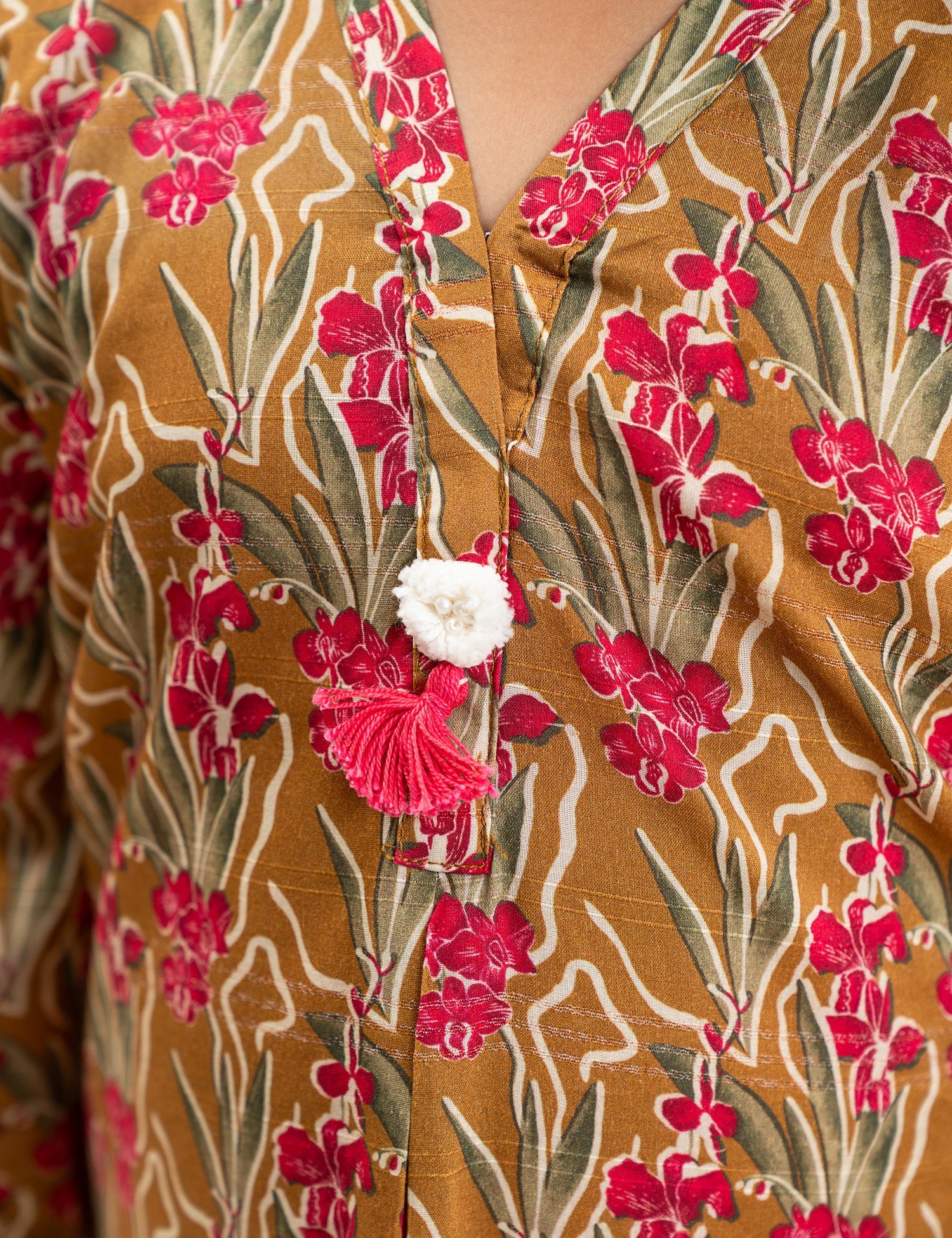 2 PIECE PRINTED SUIT