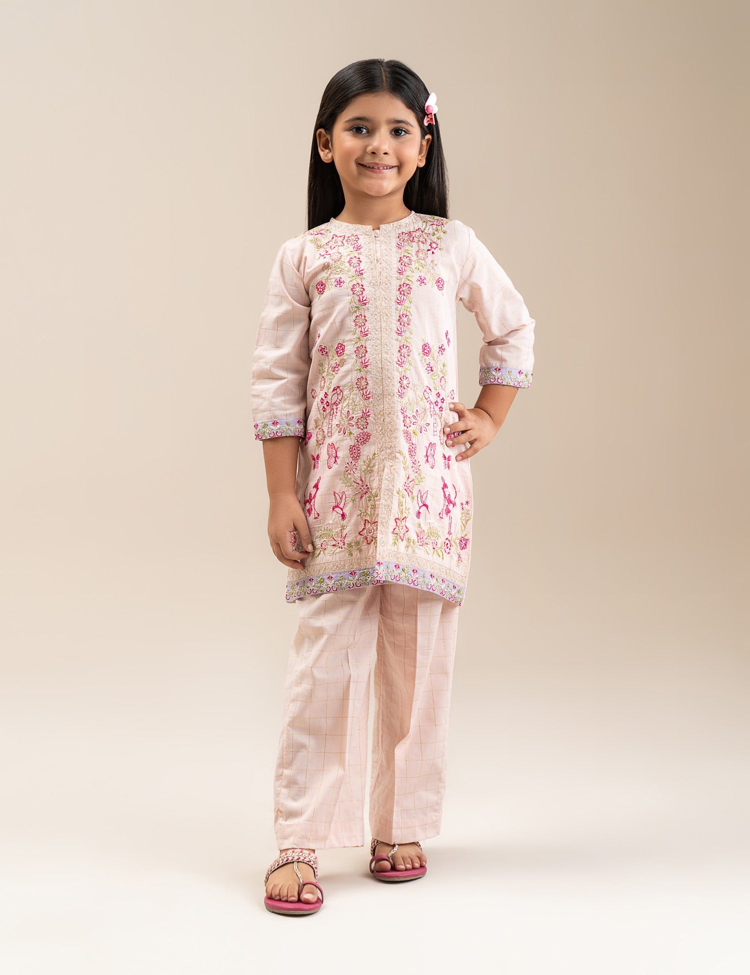 2 PIECE ETHNIC EMBROIDERED SUIT