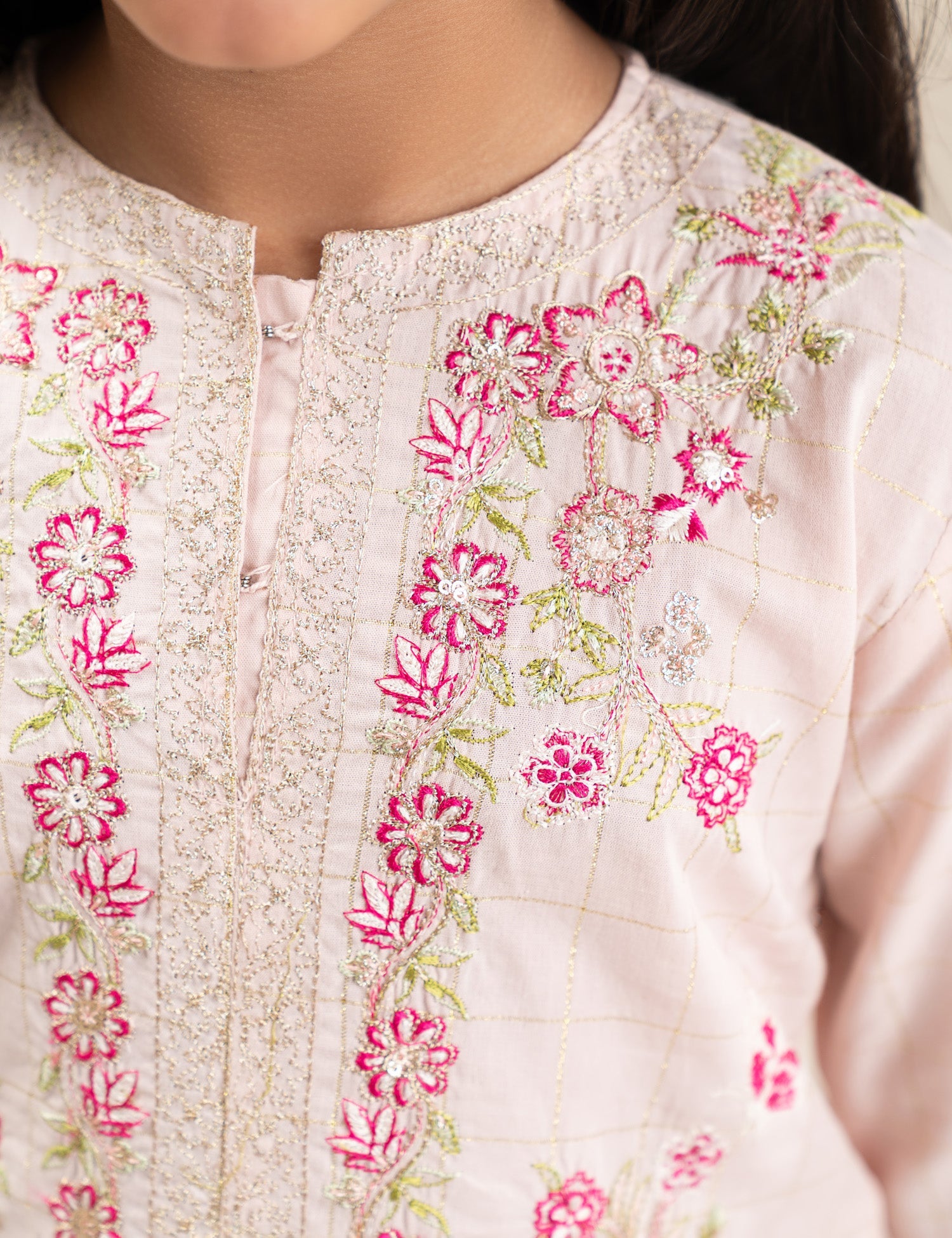 2 PIECE ETHNIC EMBROIDERED SUIT