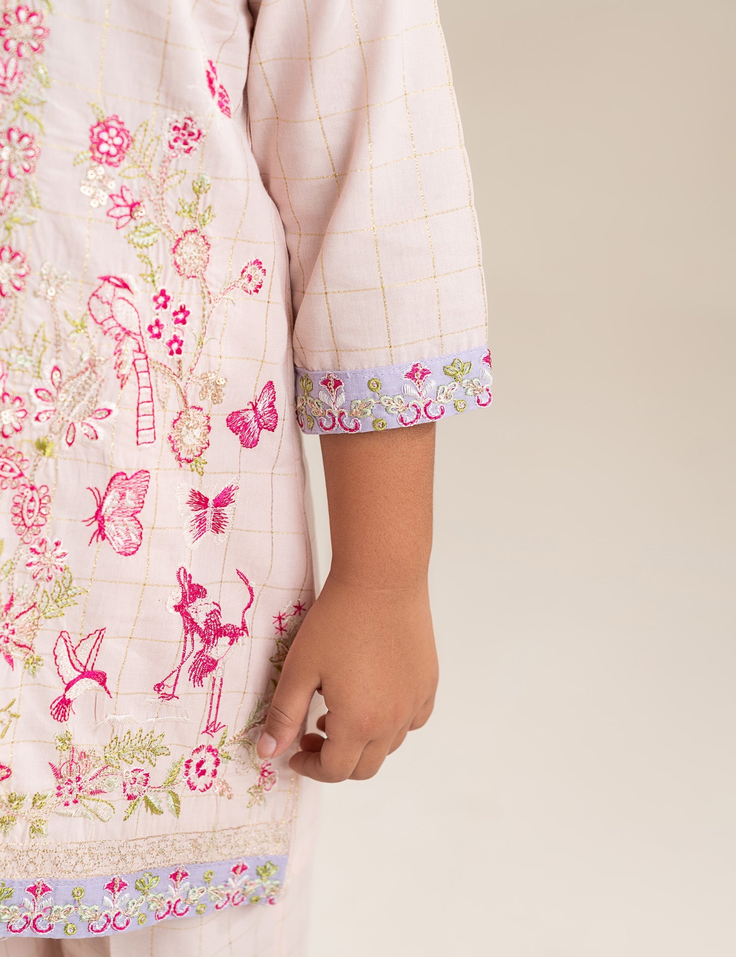 2 PIECE ETHNIC EMBROIDERED SUIT