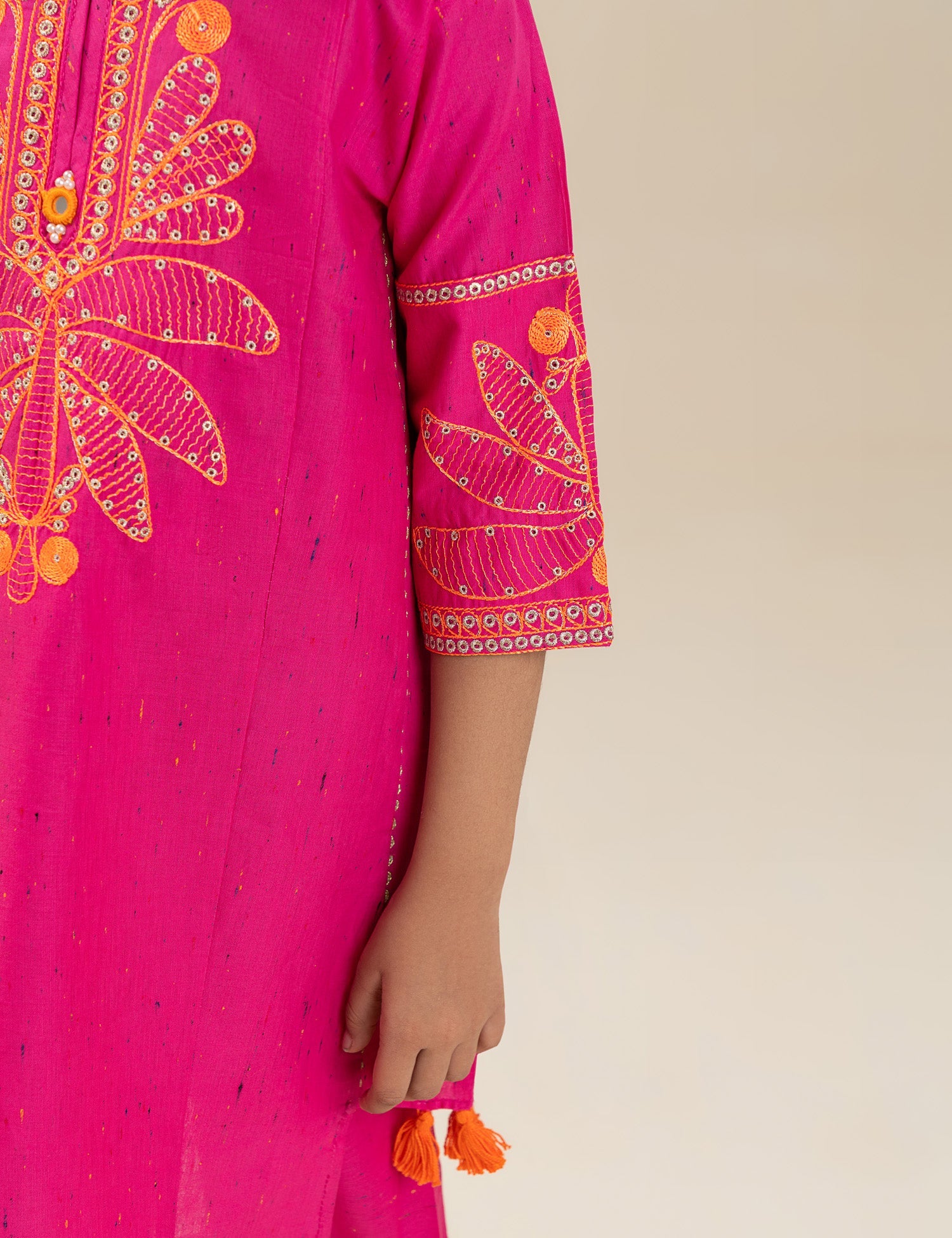 2 PIECE STYLISH EMBROIDERED SUIT