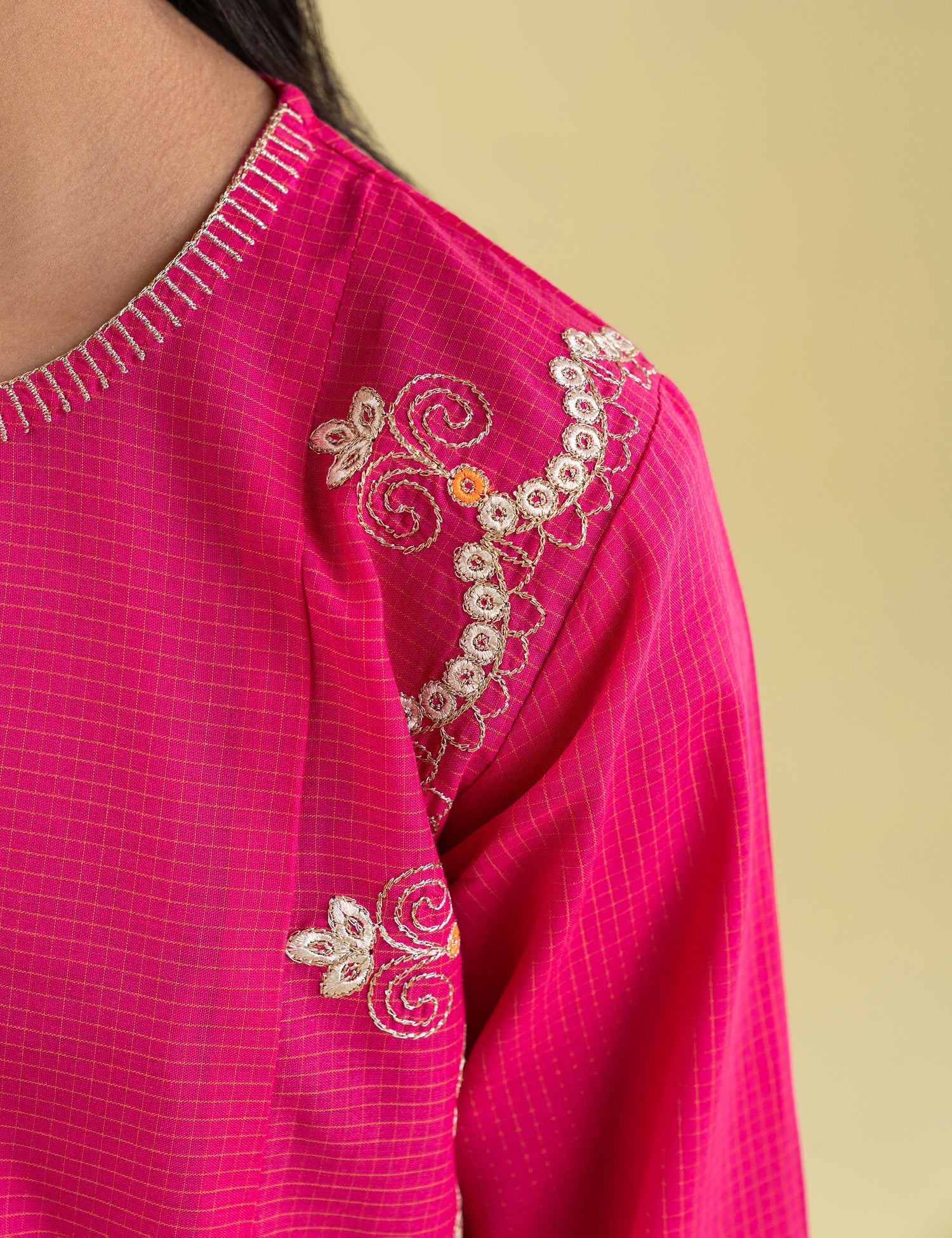 2 PIECE ETHNIC EMBROIDERED SUIT