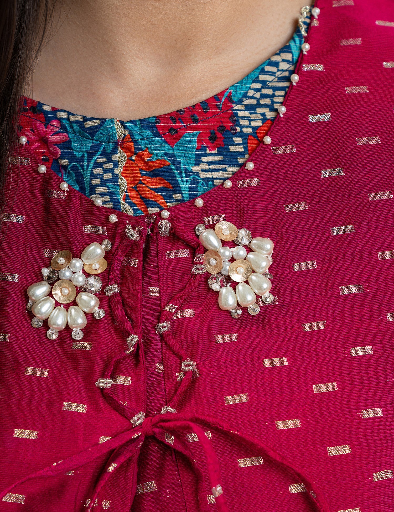 2 PIECE PRINTED SUIT