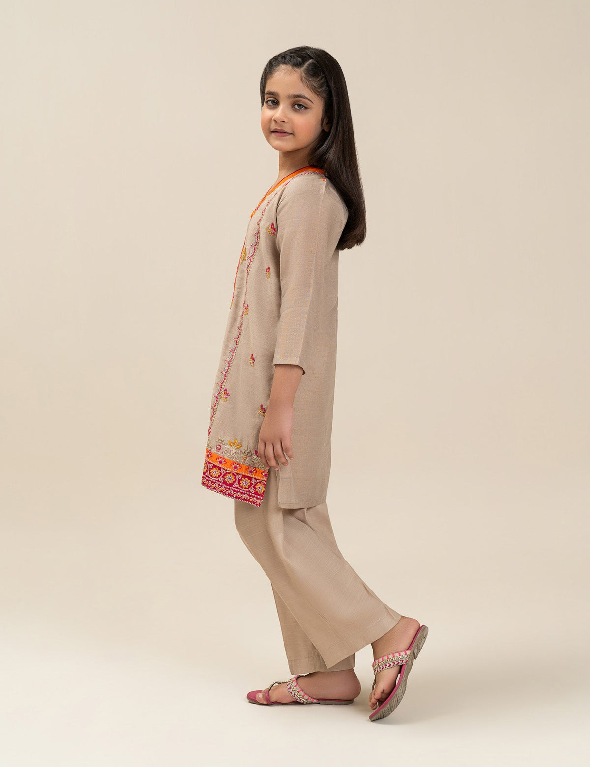 2 PIECE ETHNIC EMBROIDERED SUIT