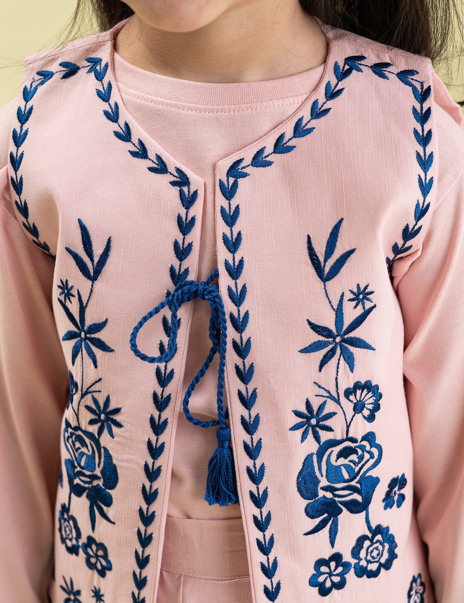 2 PIECE EMBROIDERED SUIT