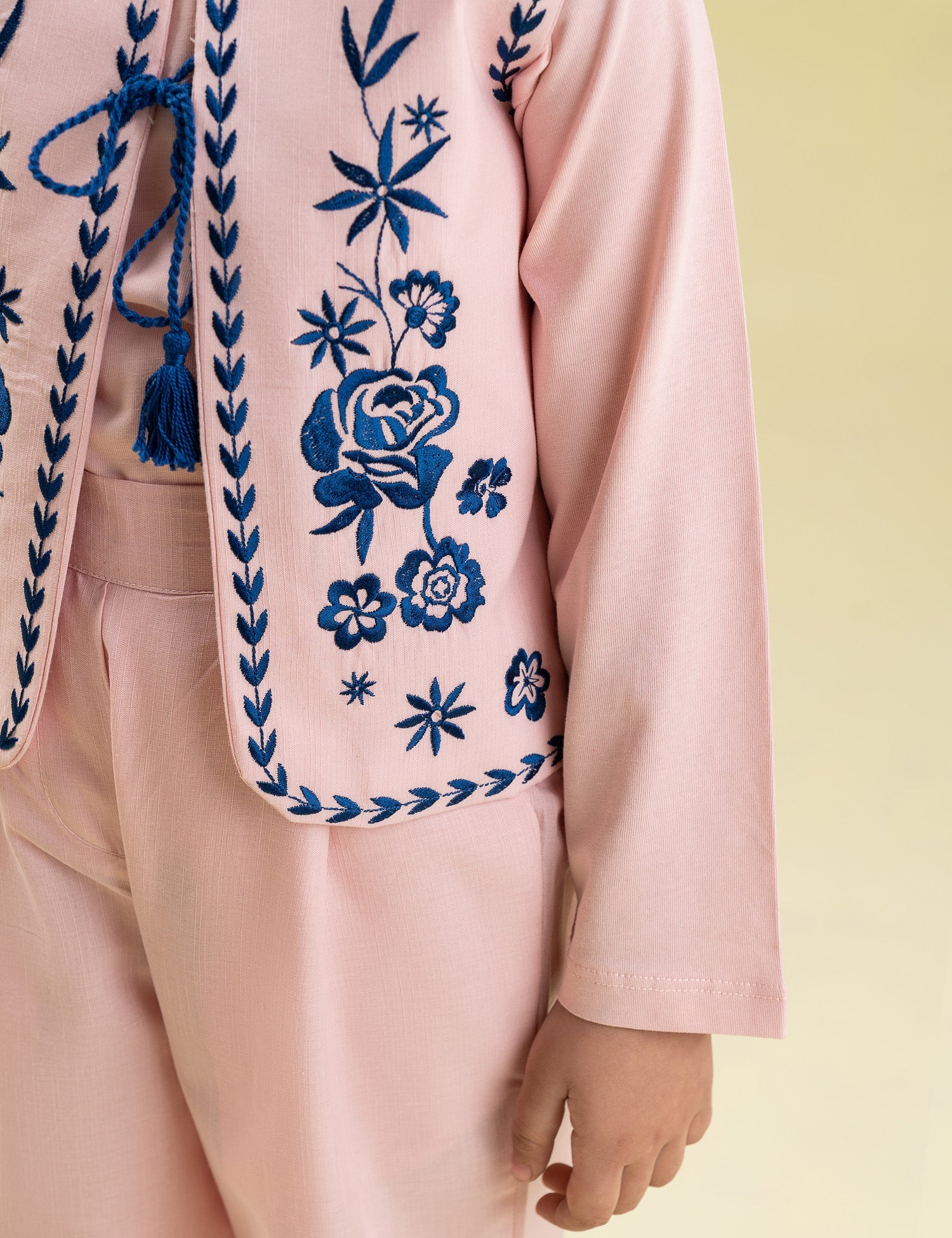 2 PIECE EMBROIDERED SUIT