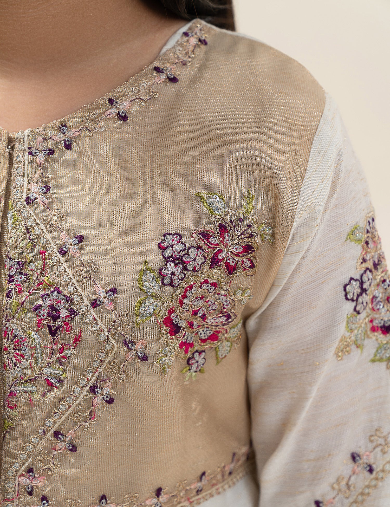 2 PIECE ETHNIC EMBROIDERED SUIT