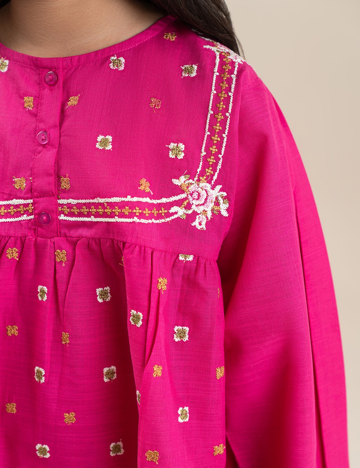 2 PIECE EMBROIDERED SUIT