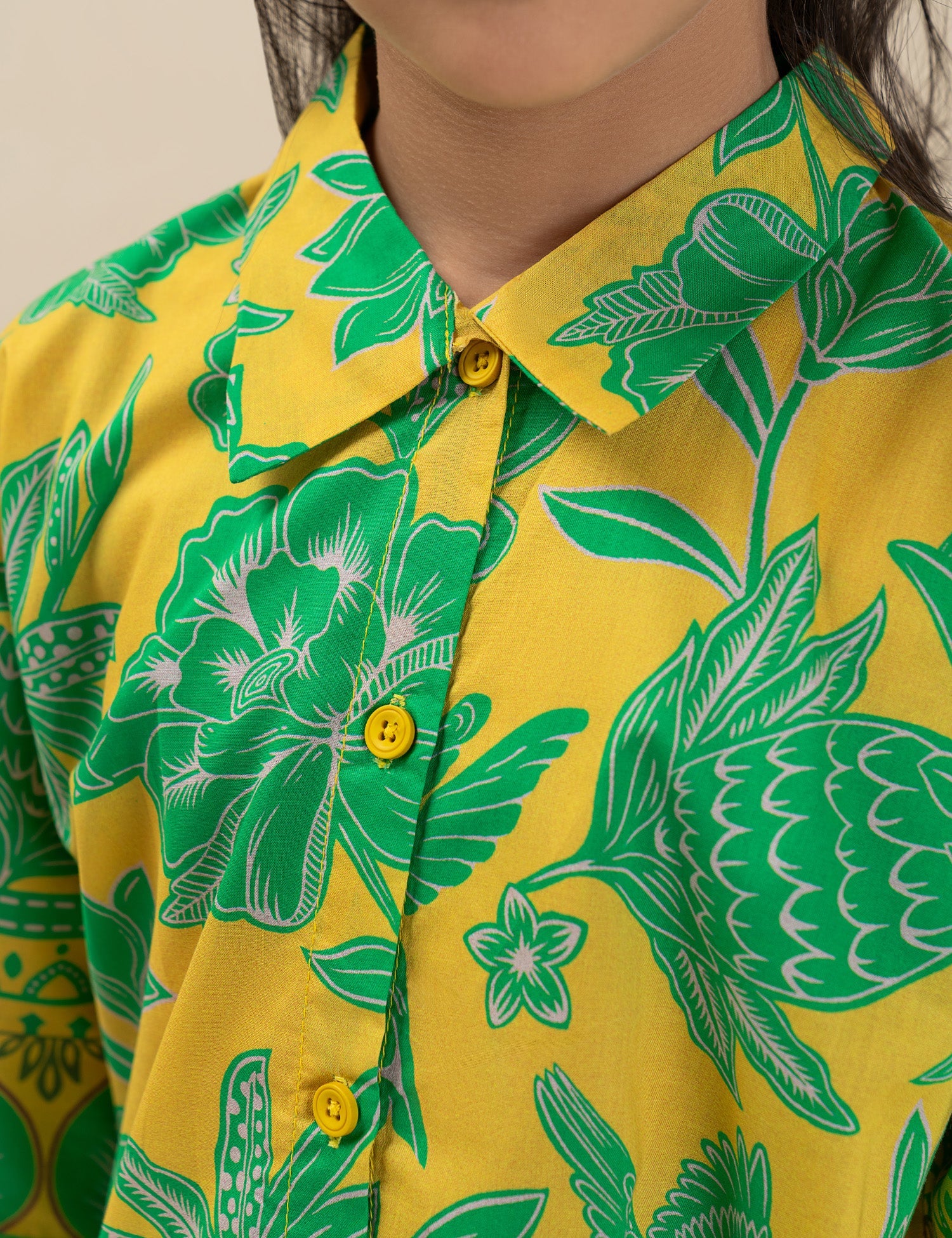 2 PIECE TROPICAL PRINTED SUIT