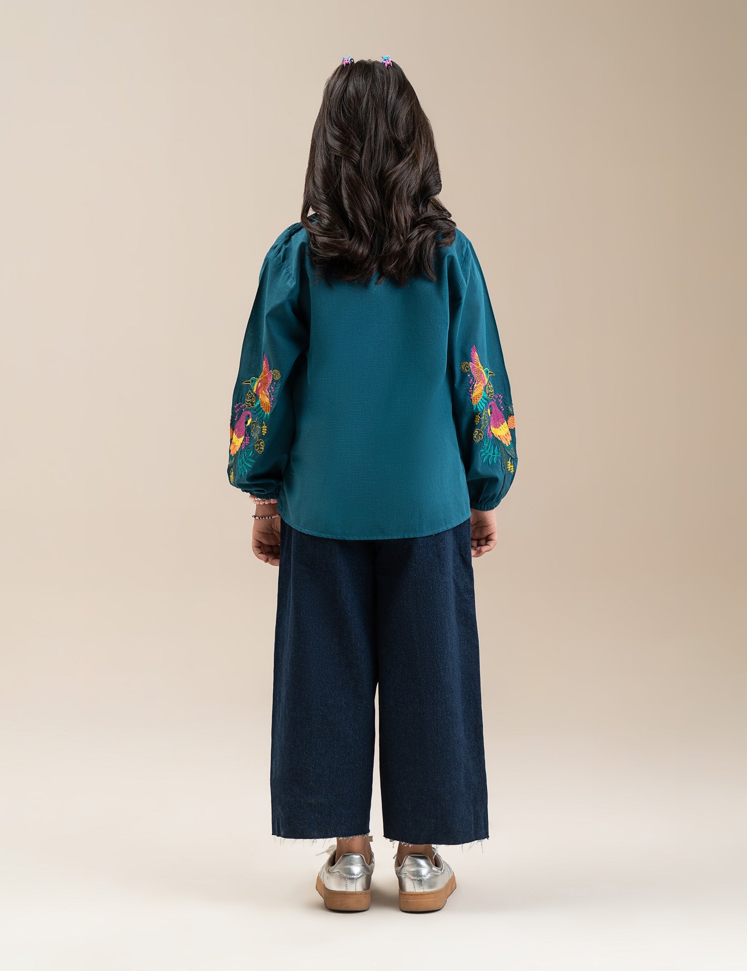 BIRD EMBROIDERED TOP