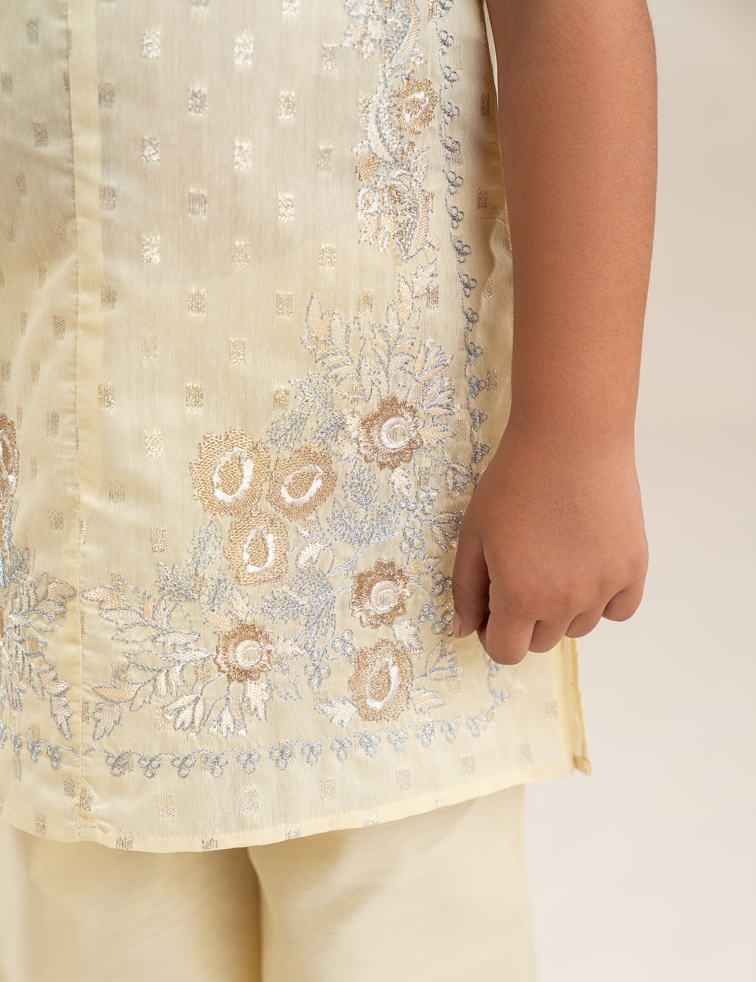 2 PIECE TILLA EMBROIDERED SUIT