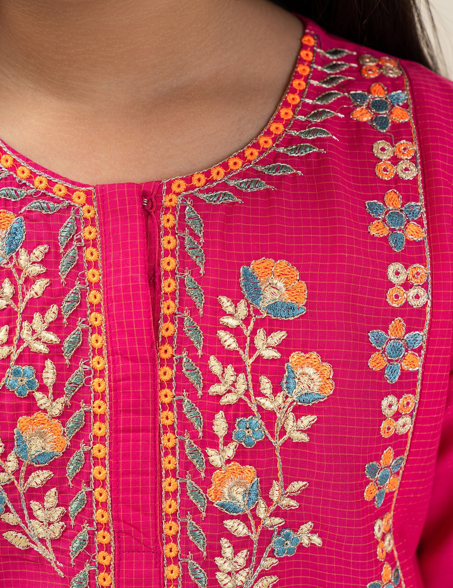 2 PIECE ETHNIC EMBROIDERED SUIT