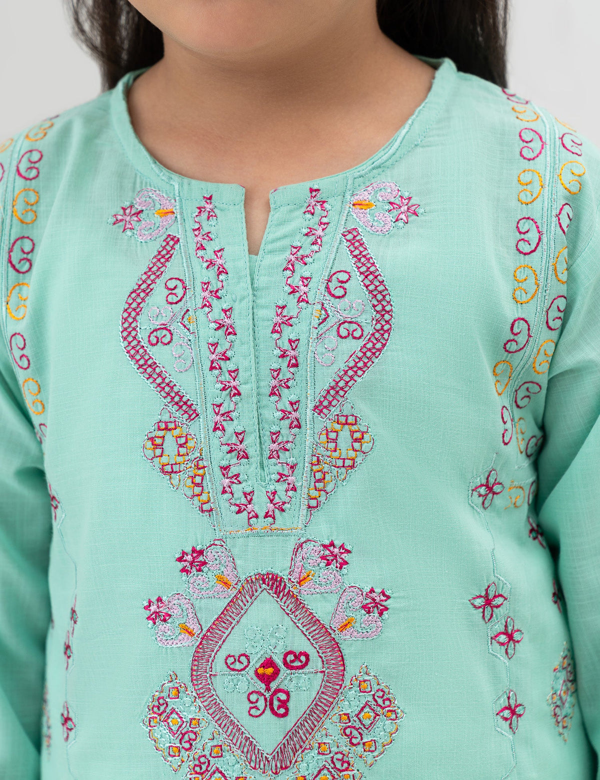 2 PIECE EMBROIDERD SUIT