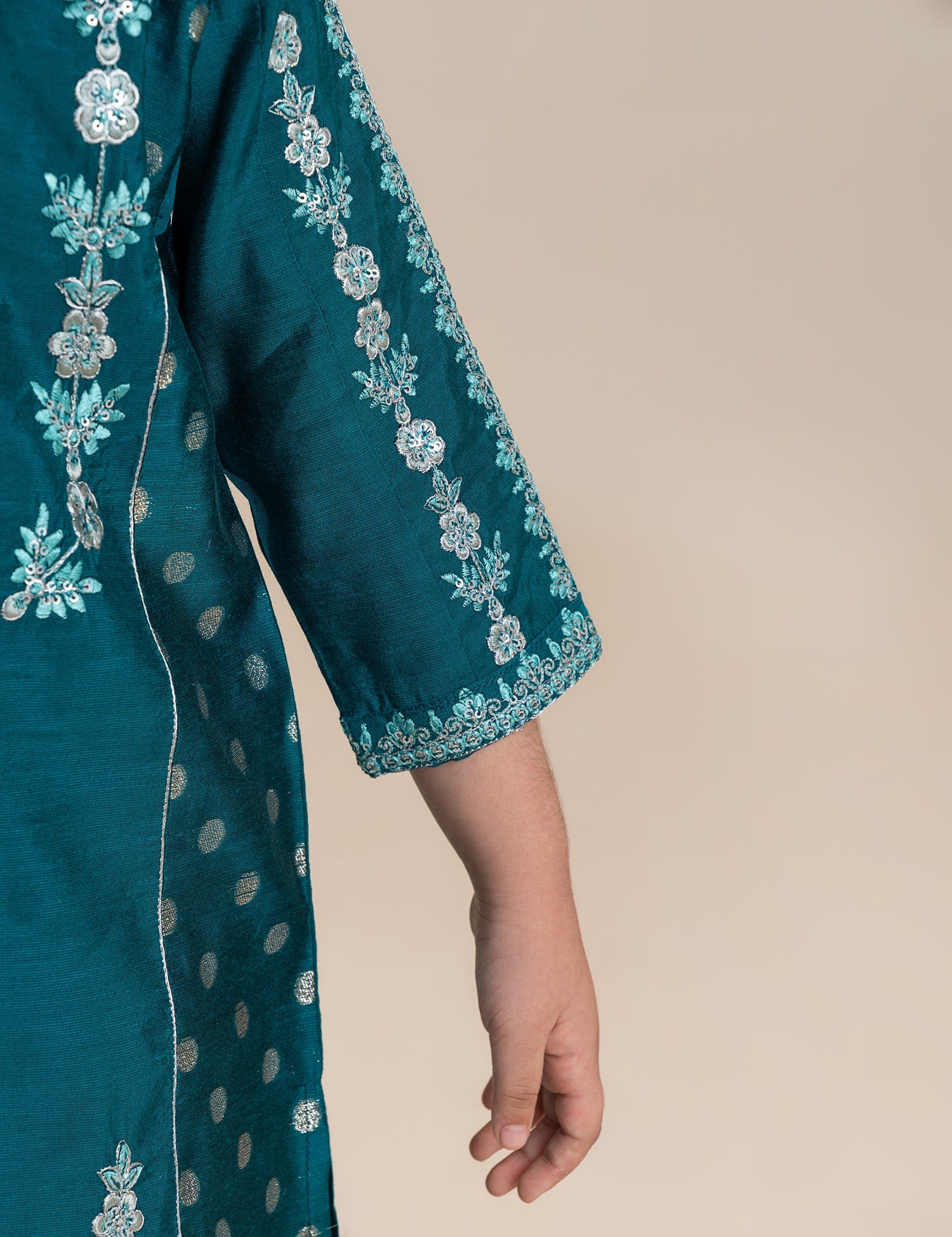 2 PIECE ETHNIC EMBROIDERED SUIT