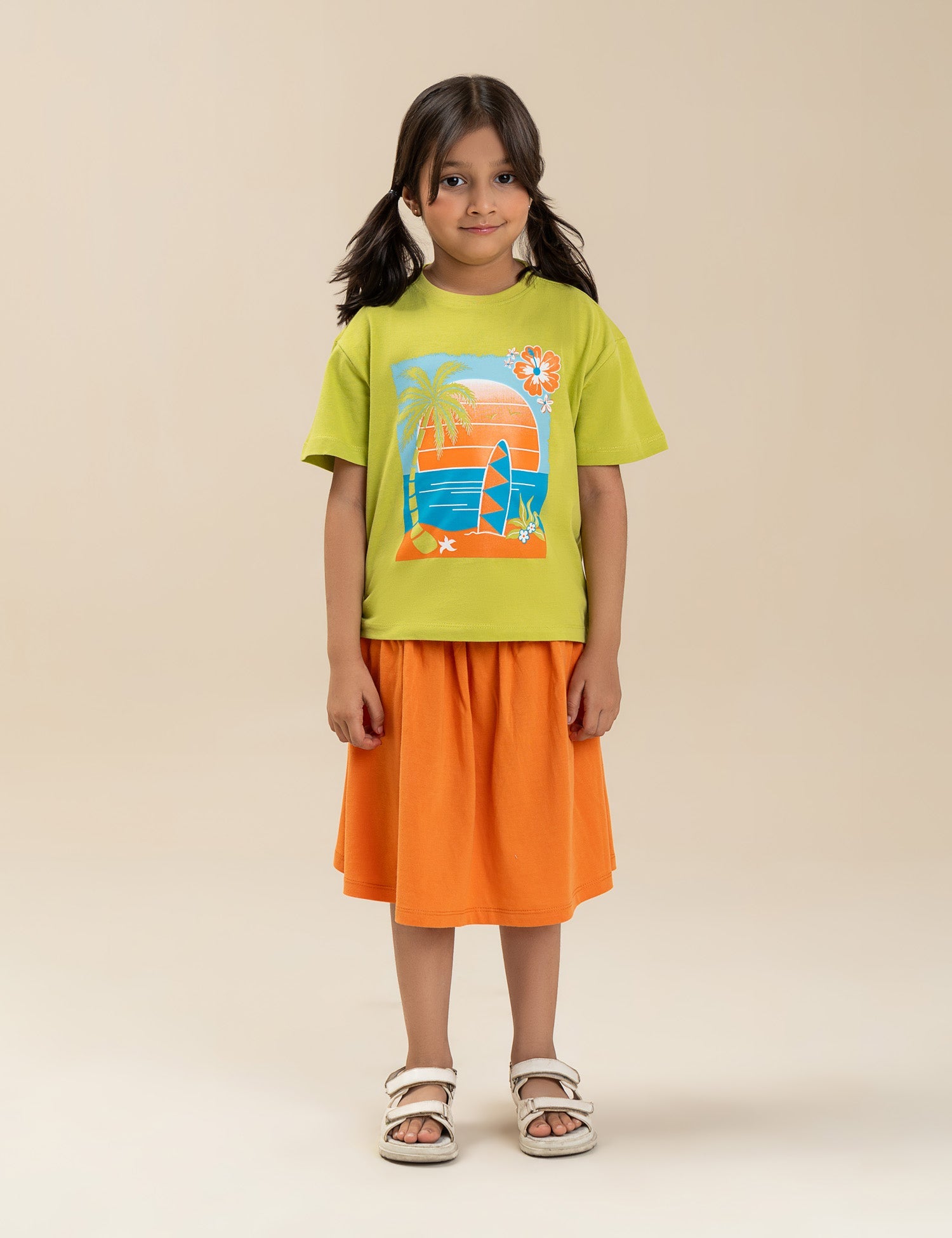 2 PIECE BEACH GRAPHIC SUIT
