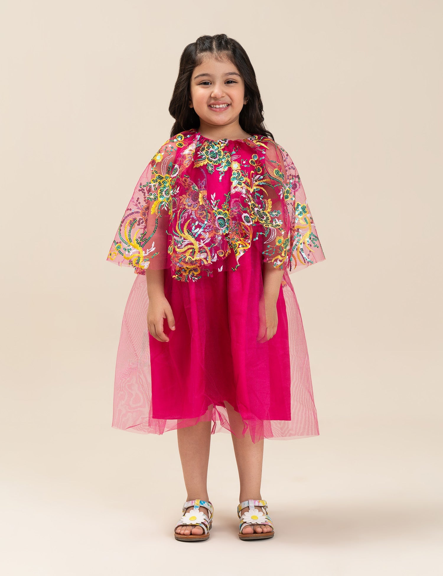 EMBROIDERED DRESS