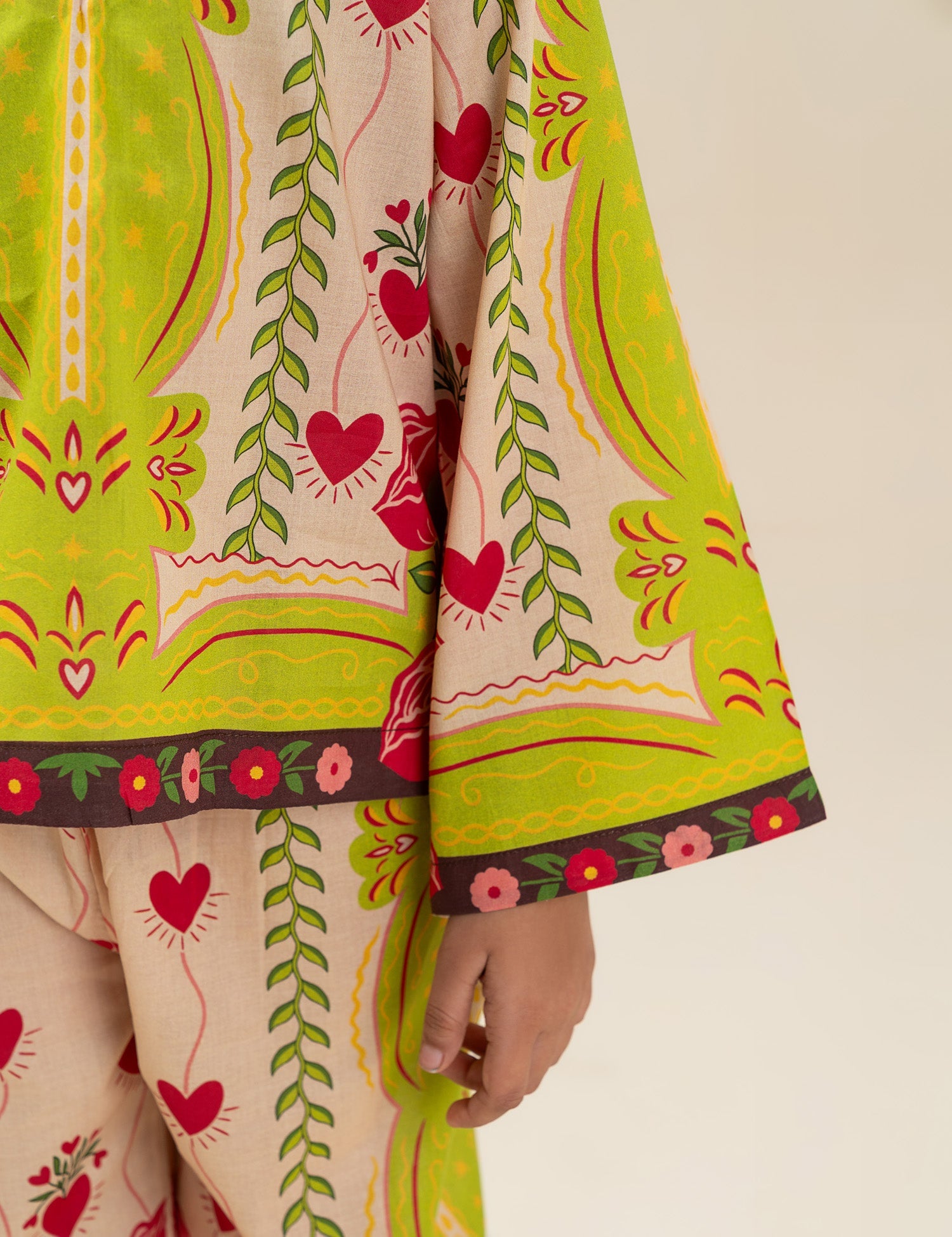 2 PIECE PRINTED SUIT