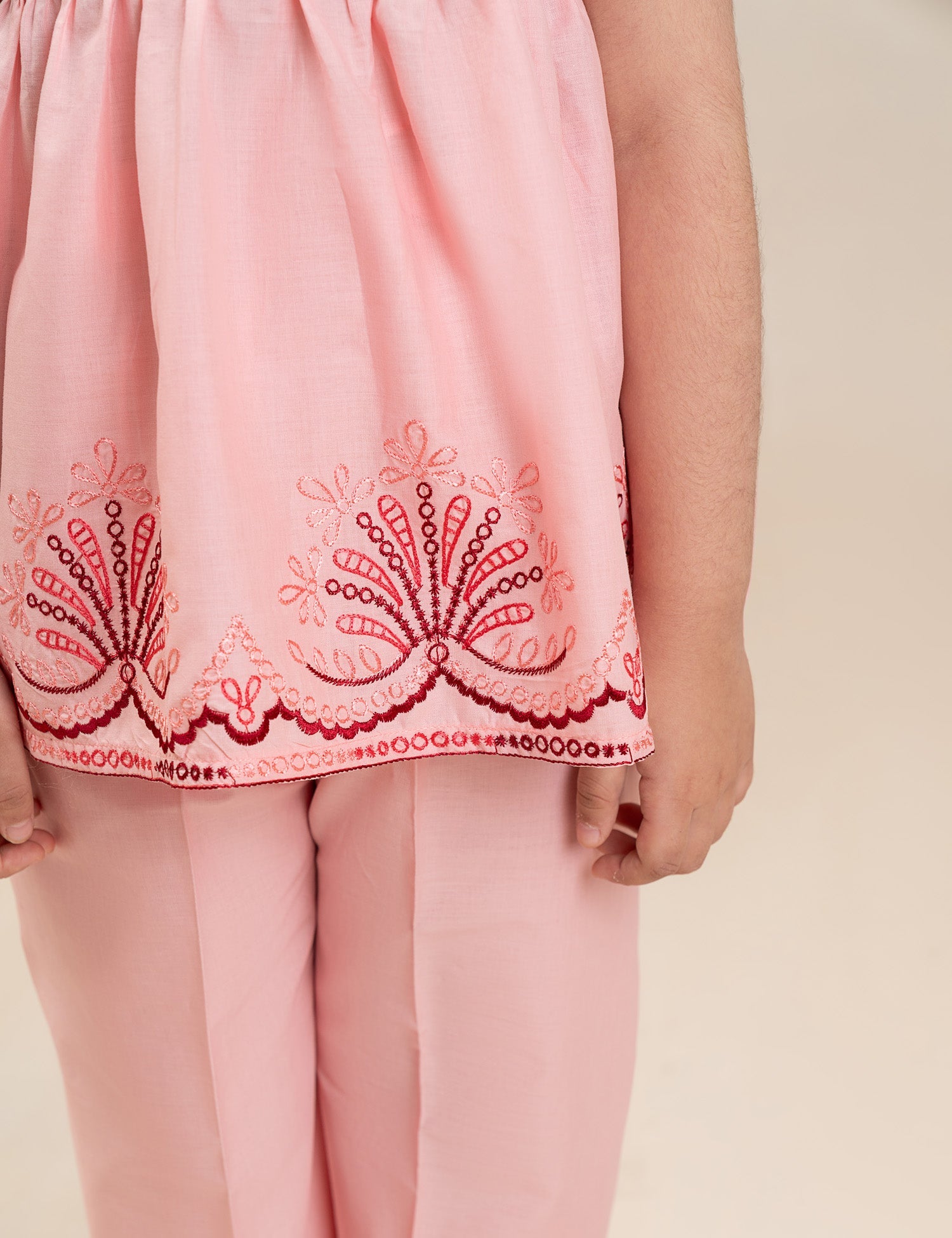 2 PIECE EMBROIDERED SUIT