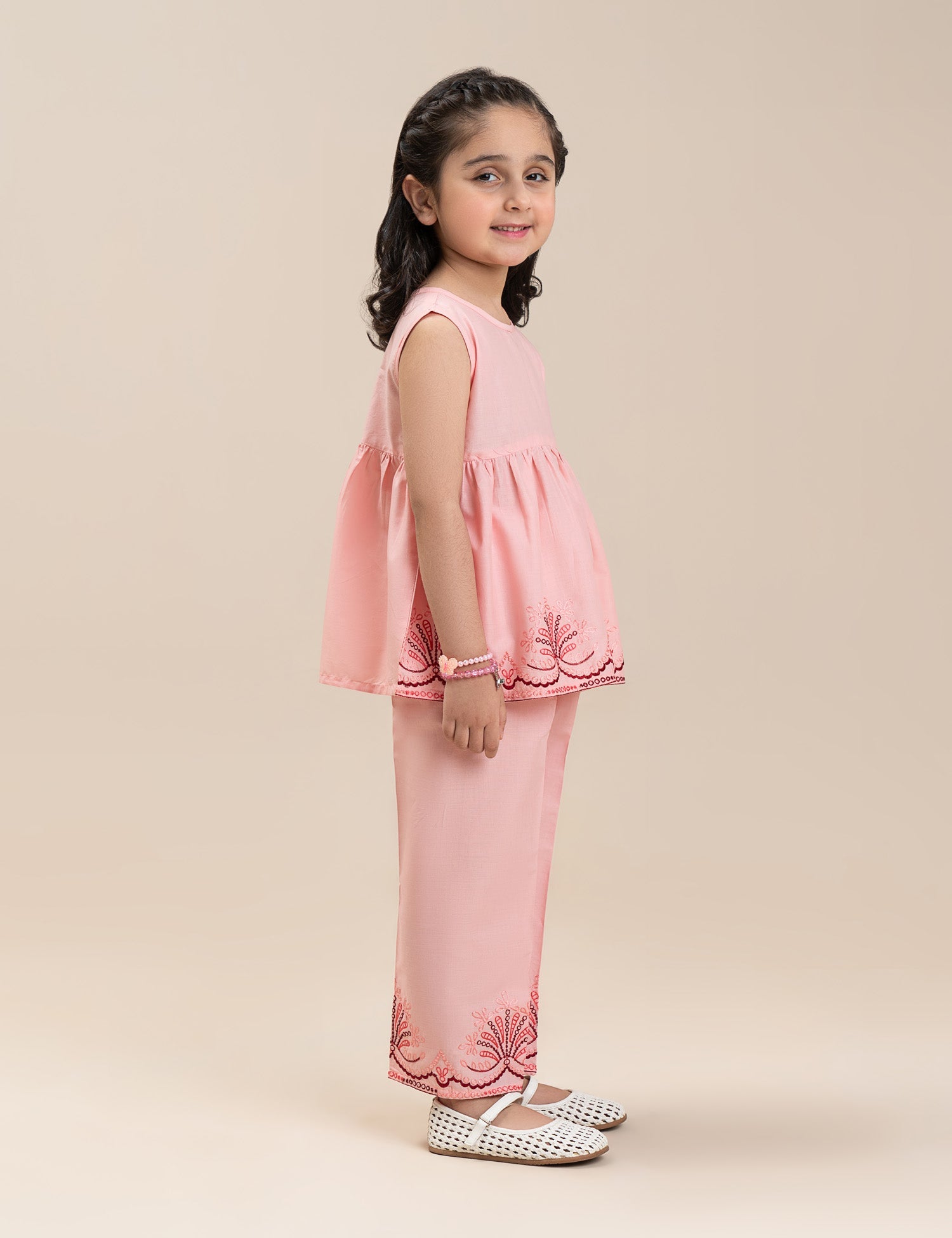 2 PIECE EMBROIDERED SUIT