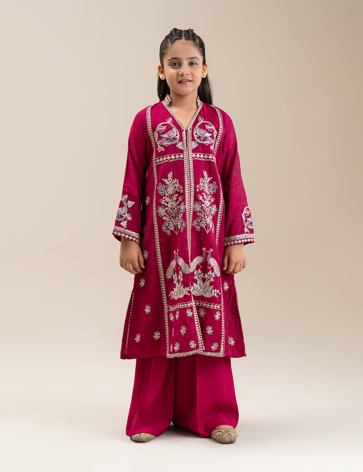 2 PIECE ETHNIC EMBROIDERED SUIT